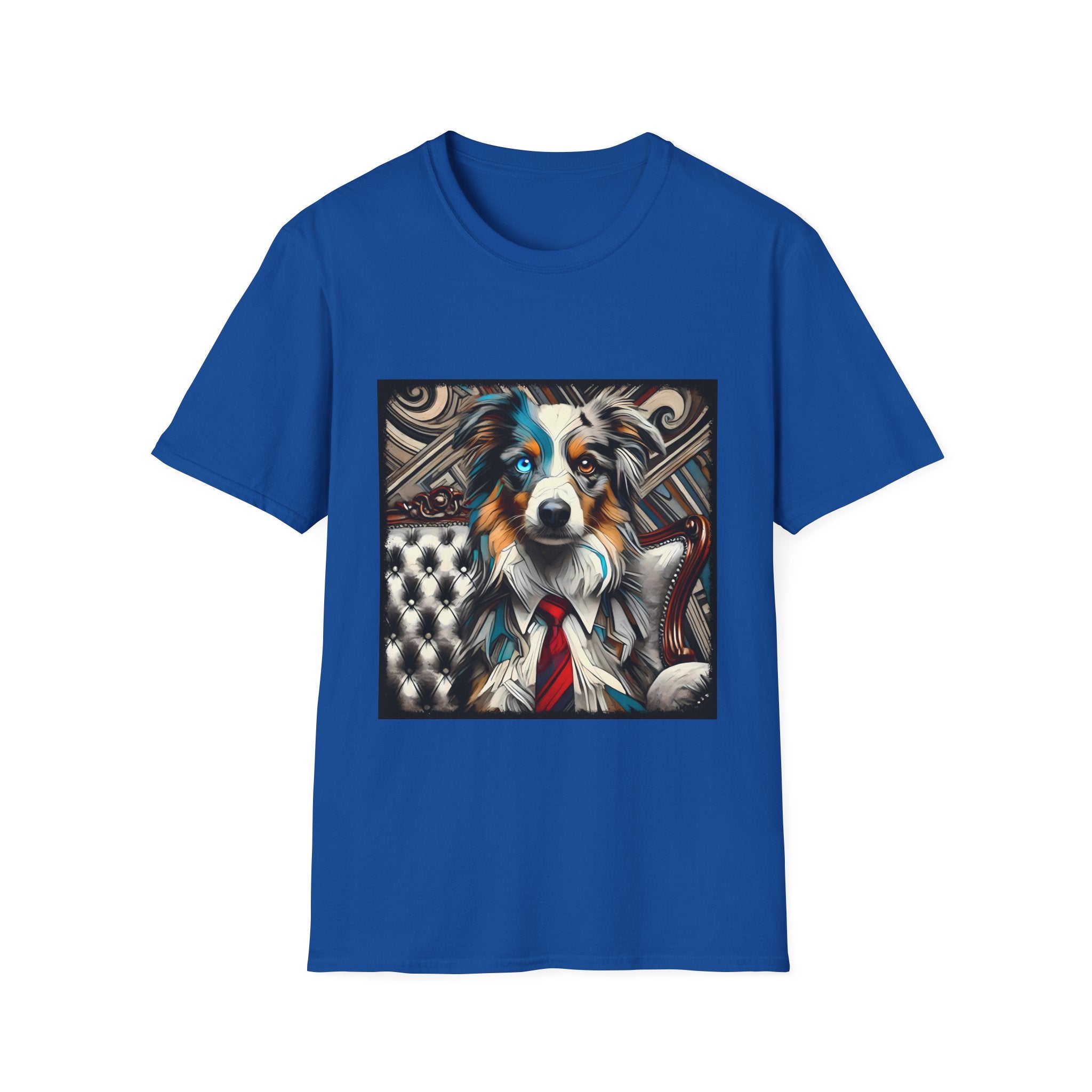 Miniature American Shepherd Bold Gentleman |  Unisex Dog T-Shirt
