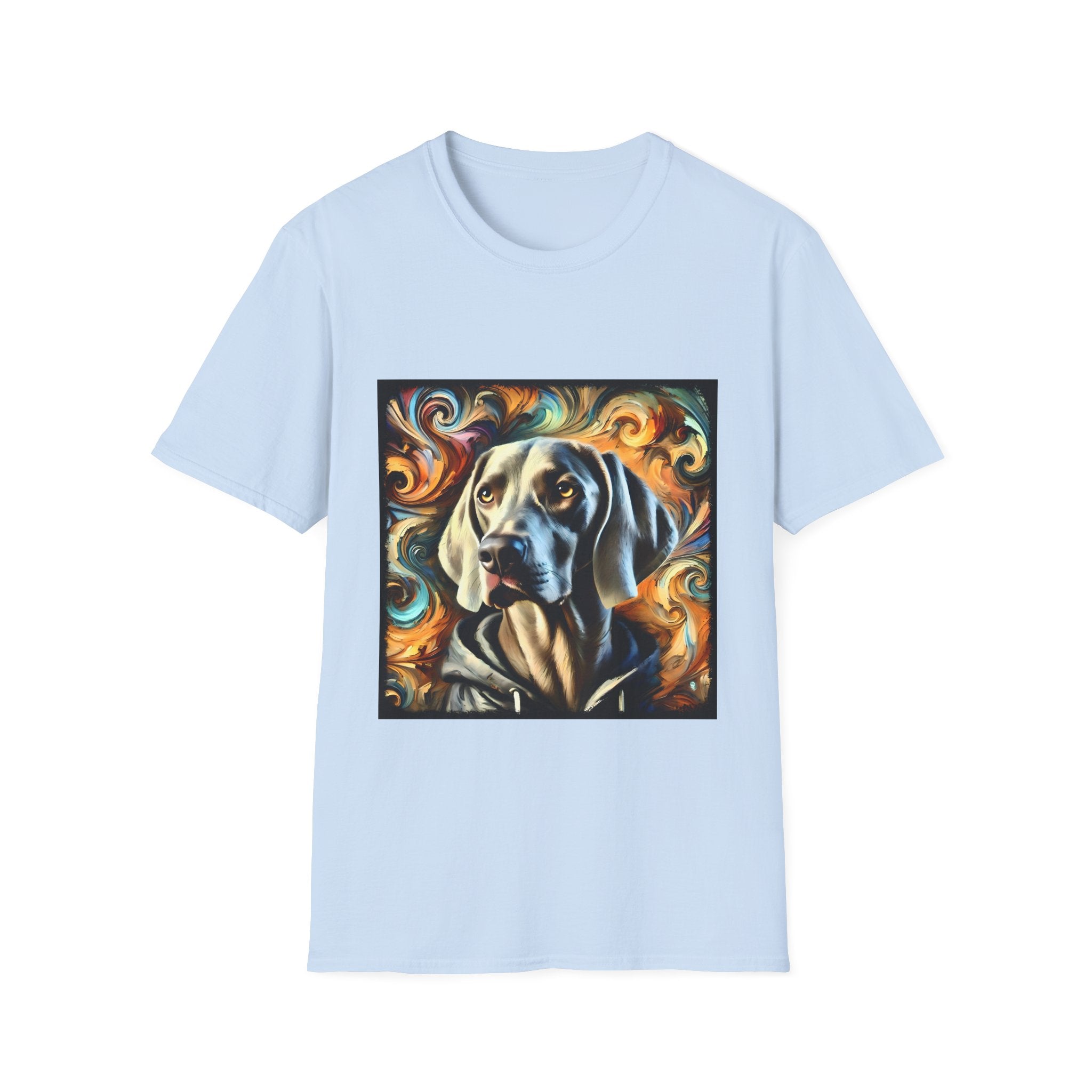 Weimaraner Warm Swirl | Unisex Dog T-Shirt