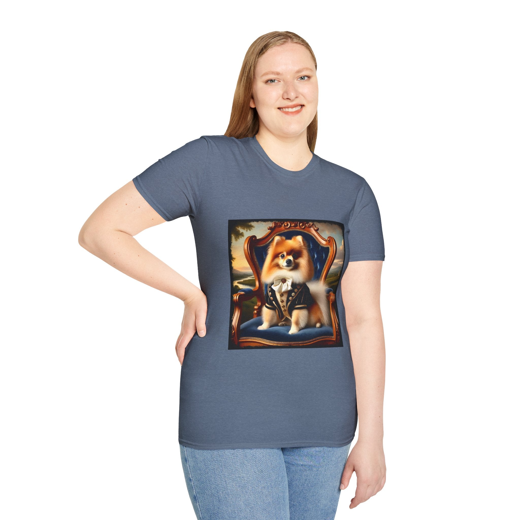 Pomeranian Groomed Gentleman | Unisex Dog T-Shirt