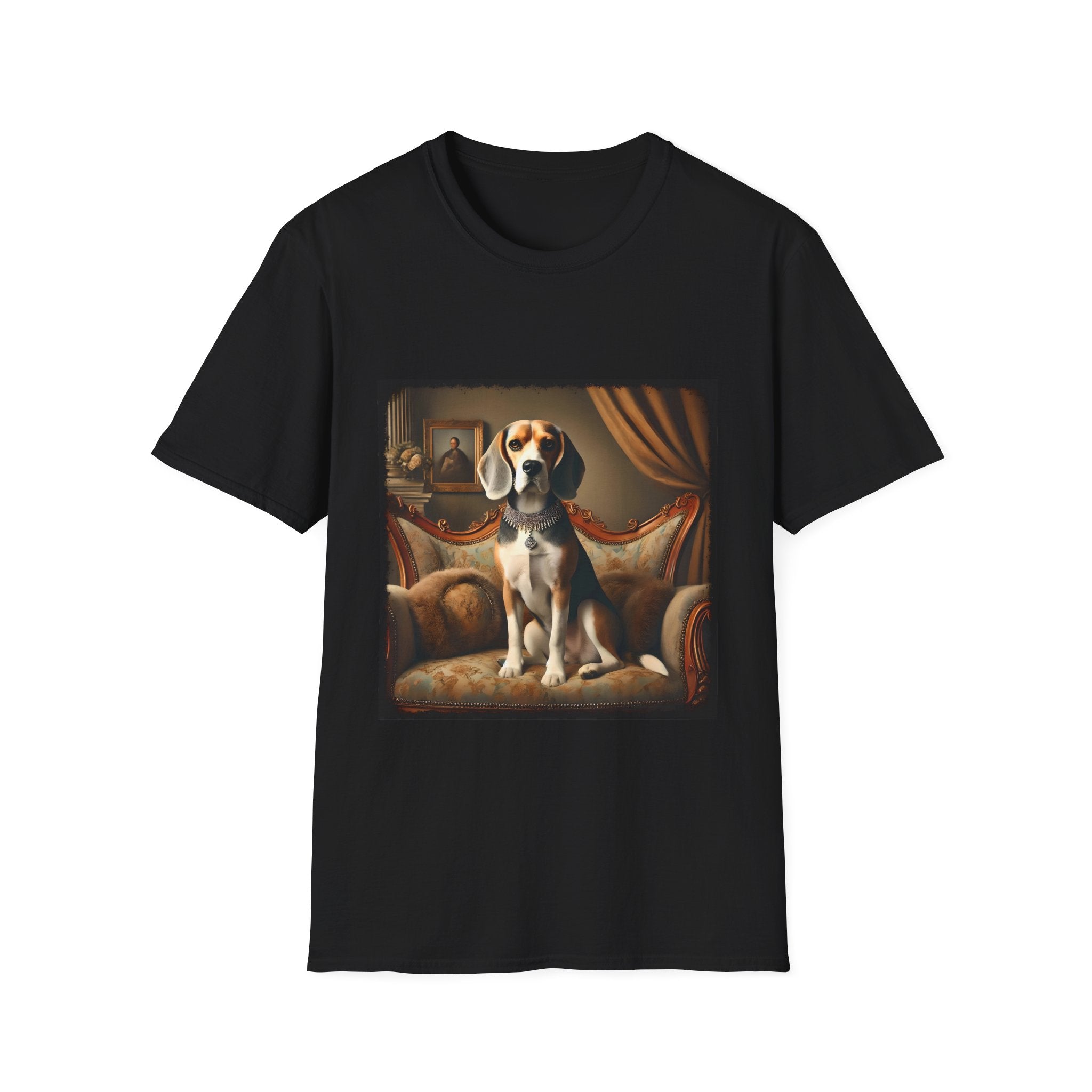 Beagle Princess Blue | Unisex Dog T-Shirt