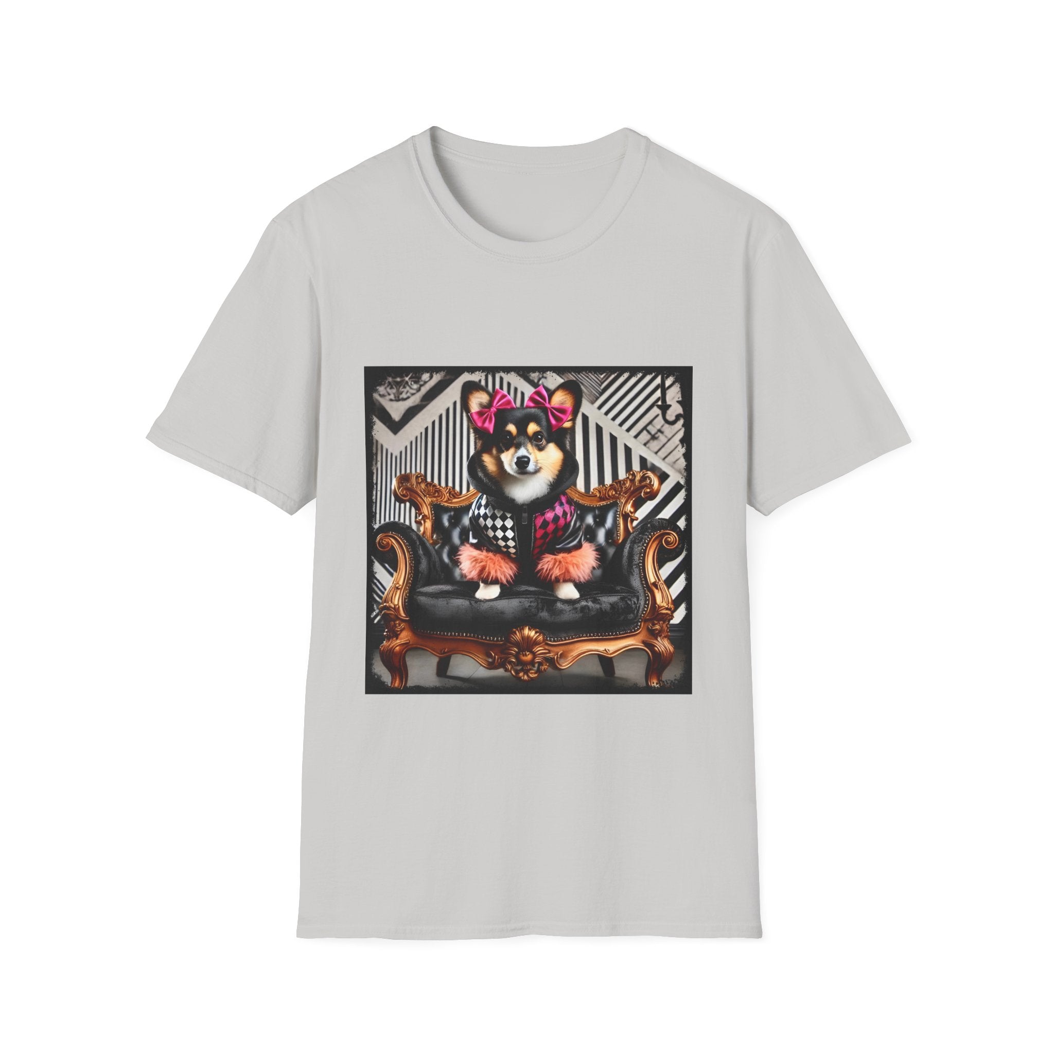Pembroke Welsh Corgi Rock Chic | Unisex Dog T-Shirt