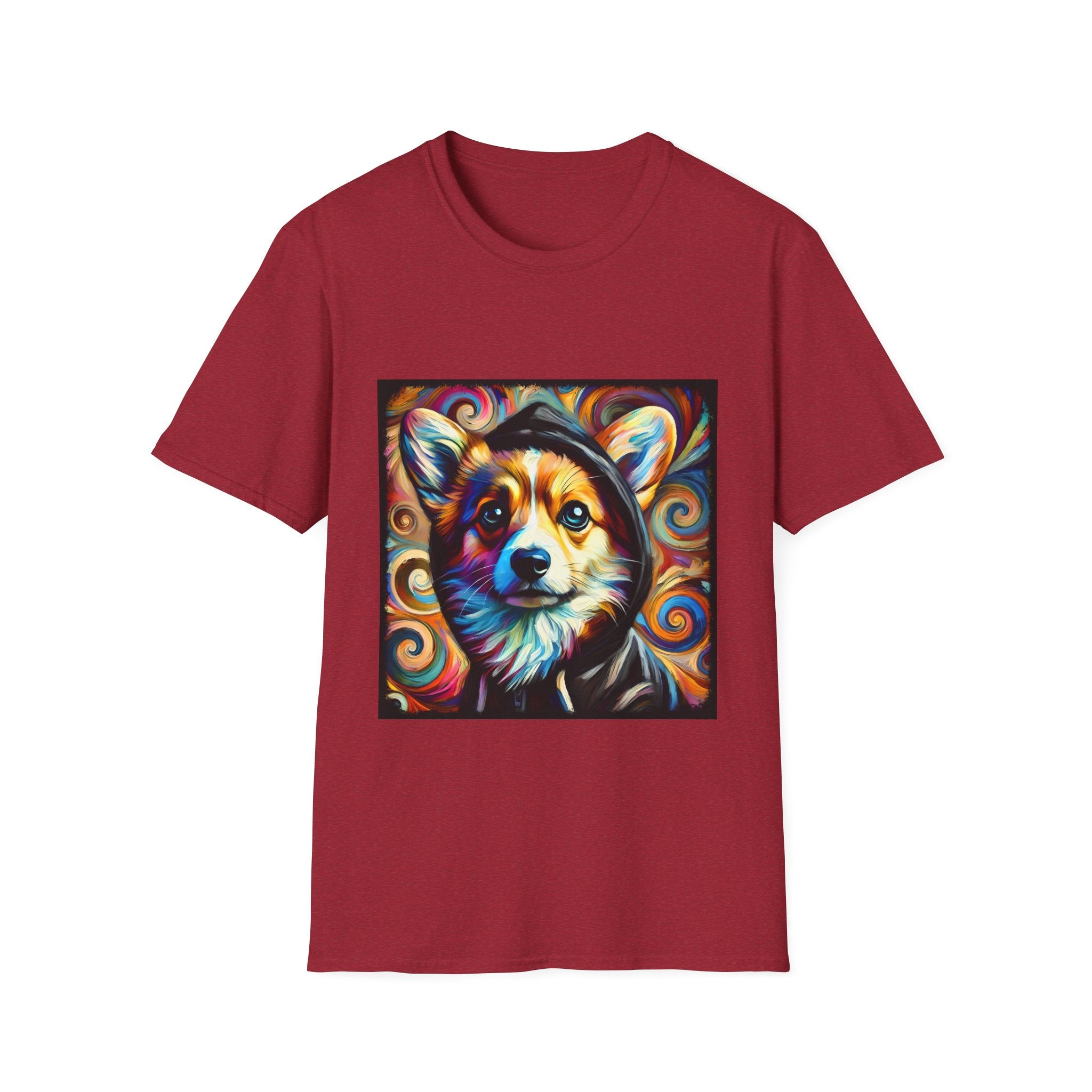 Pembroke Welsh Corgi Relaxed Swirl | Unisex Dog T-Shirt