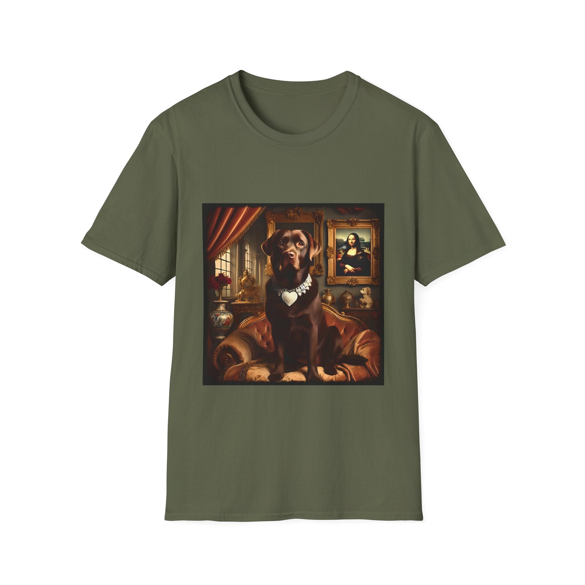 Labrador Retriever Heart Diamond Duchess | Unisex Dog T-Shirt