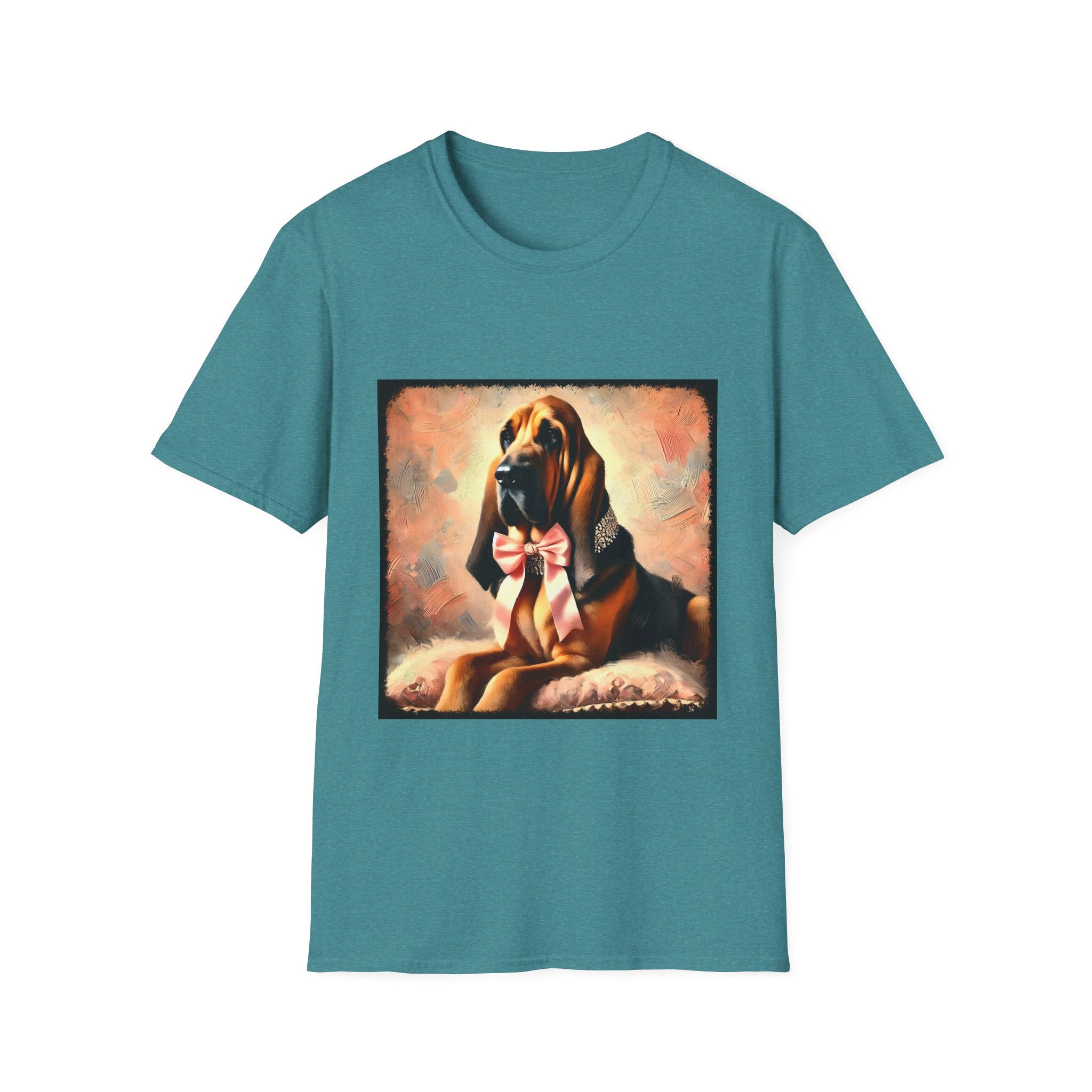 Bloodhound Poised Classic | Unisex Dog T-Shirt