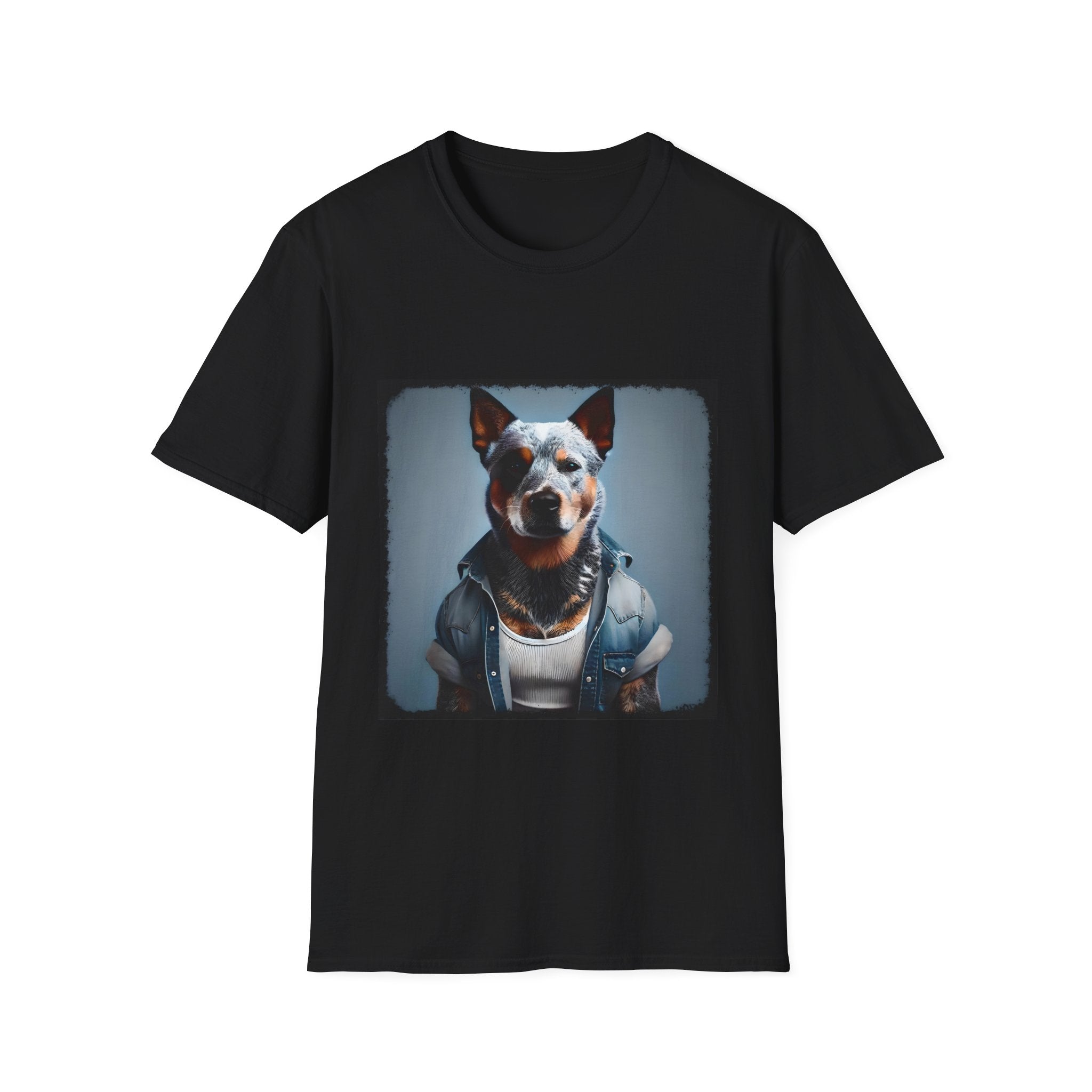 Australian Cattle Dog Denim Dude | Unisex Dog T-Shirt