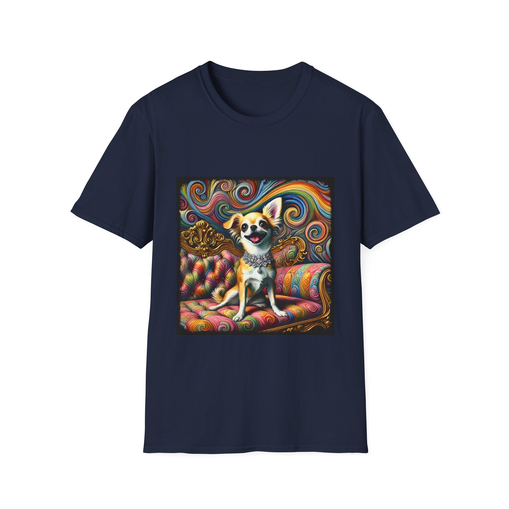 Chihuahua Blissful Swirl | Unisex Dog T-Shirt