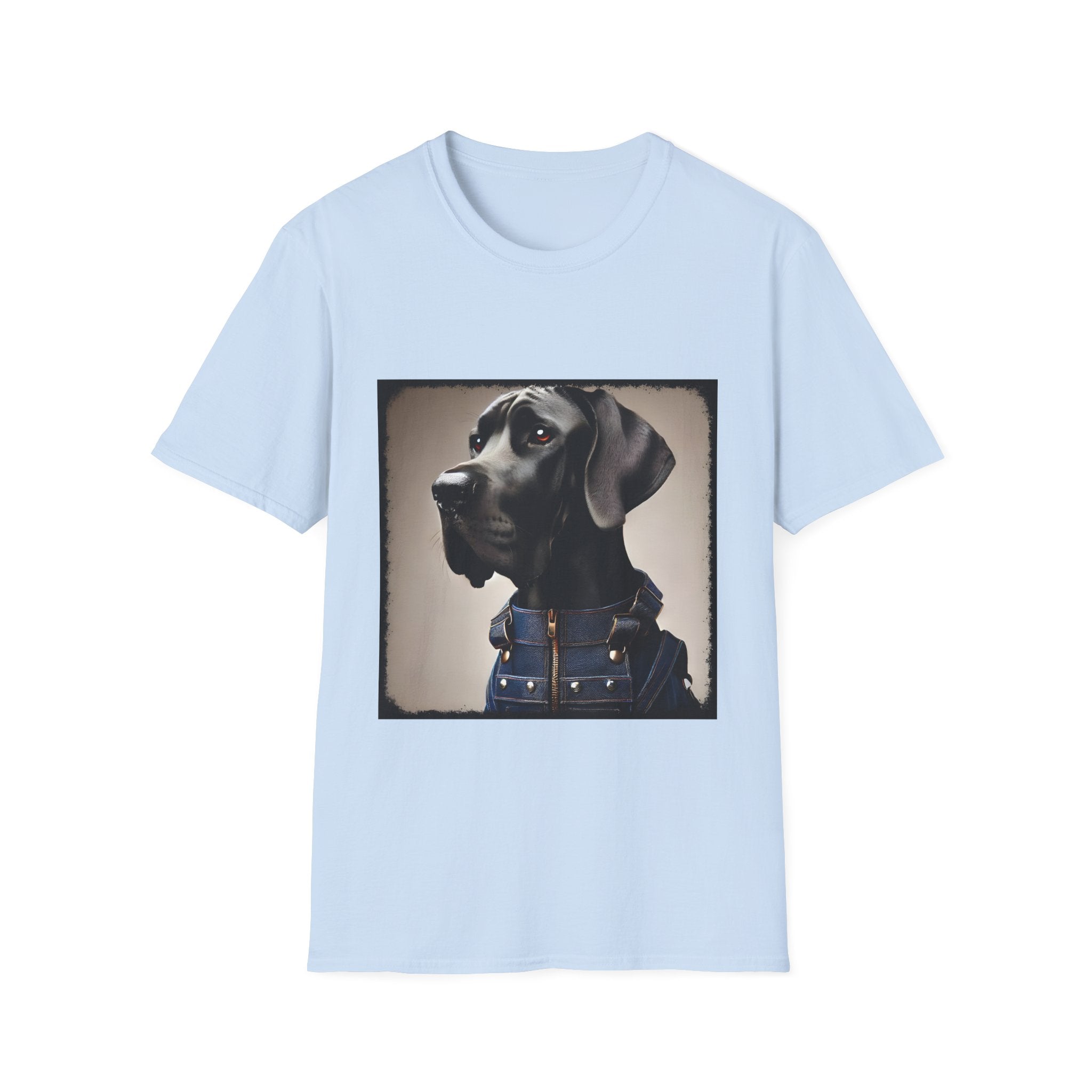 Great Dane Dapper Denim | Unisex Dog T-Shirt