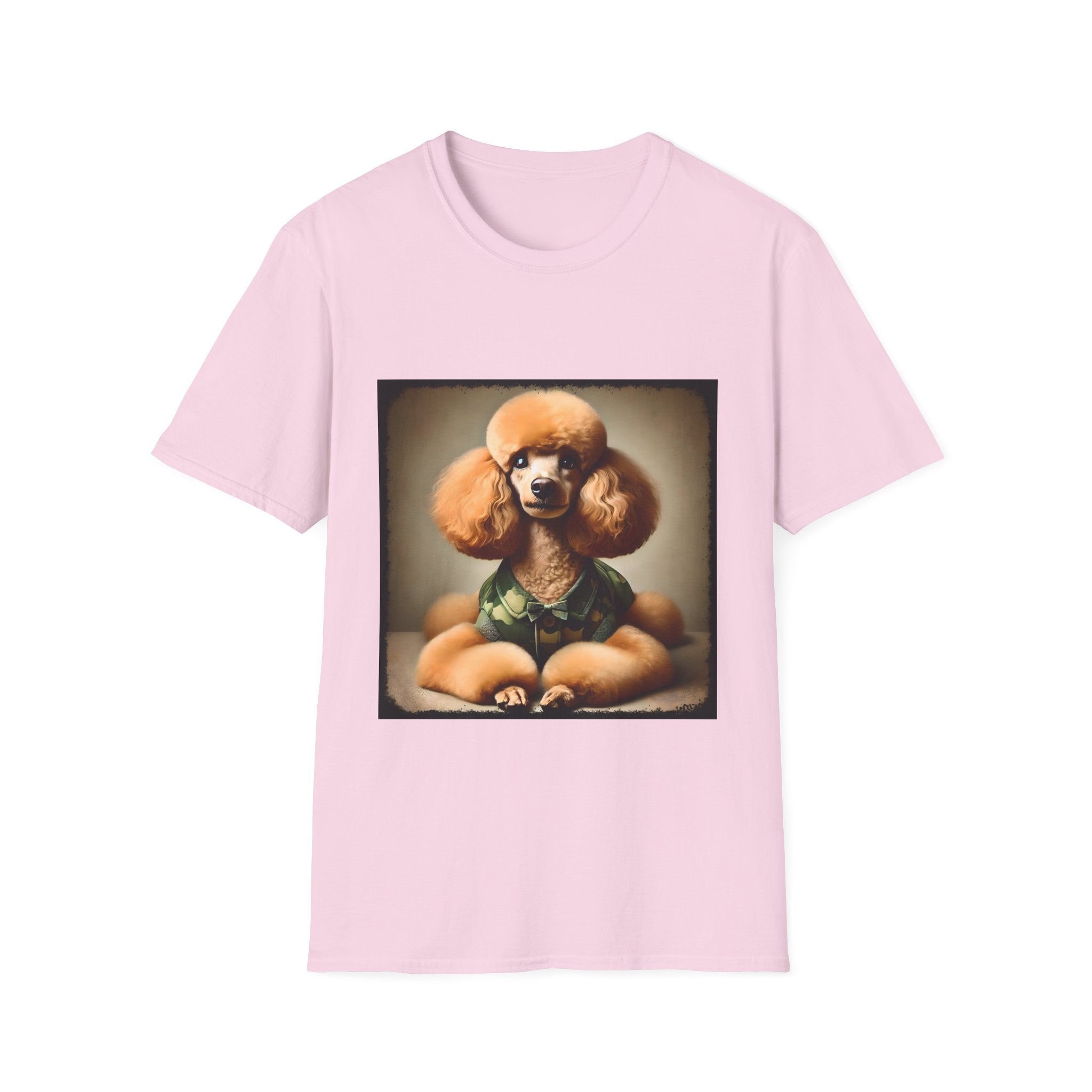 Poodle Camo Chic  | Unisex Dog T-Shirt