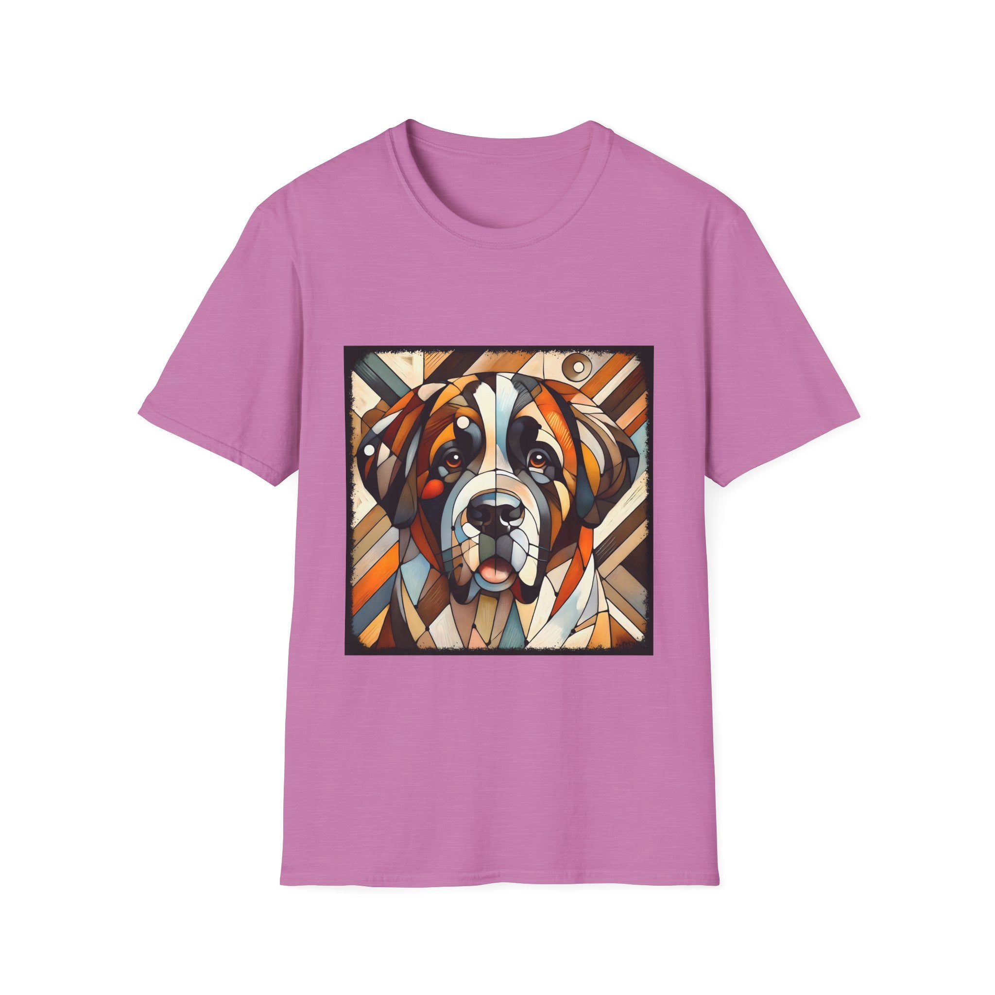 Saint Bernard Bold Geometric | Unisex Dog T-Shirt