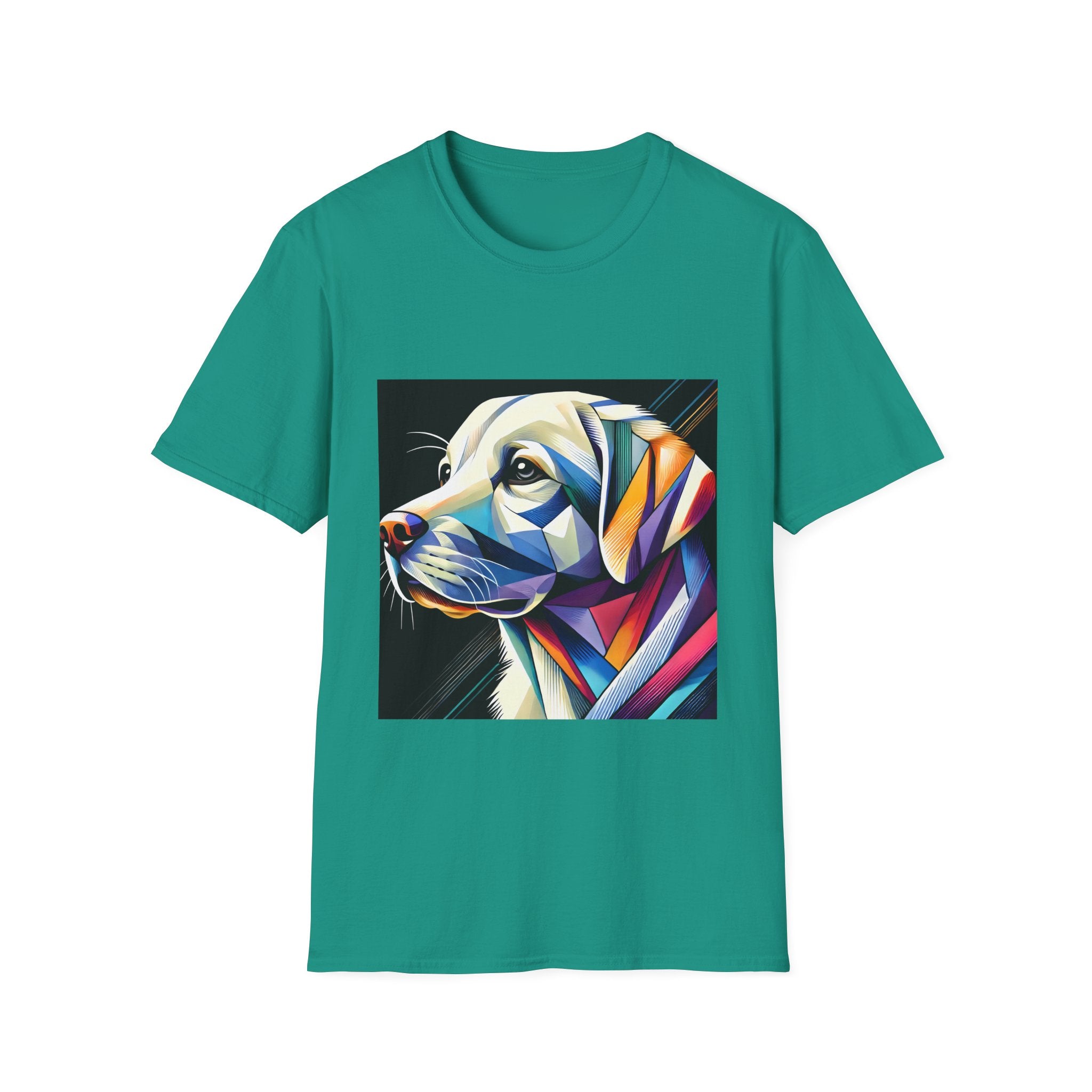 Labrador Retriever Multicolor Geometric | Unisex Dog T-Shirt