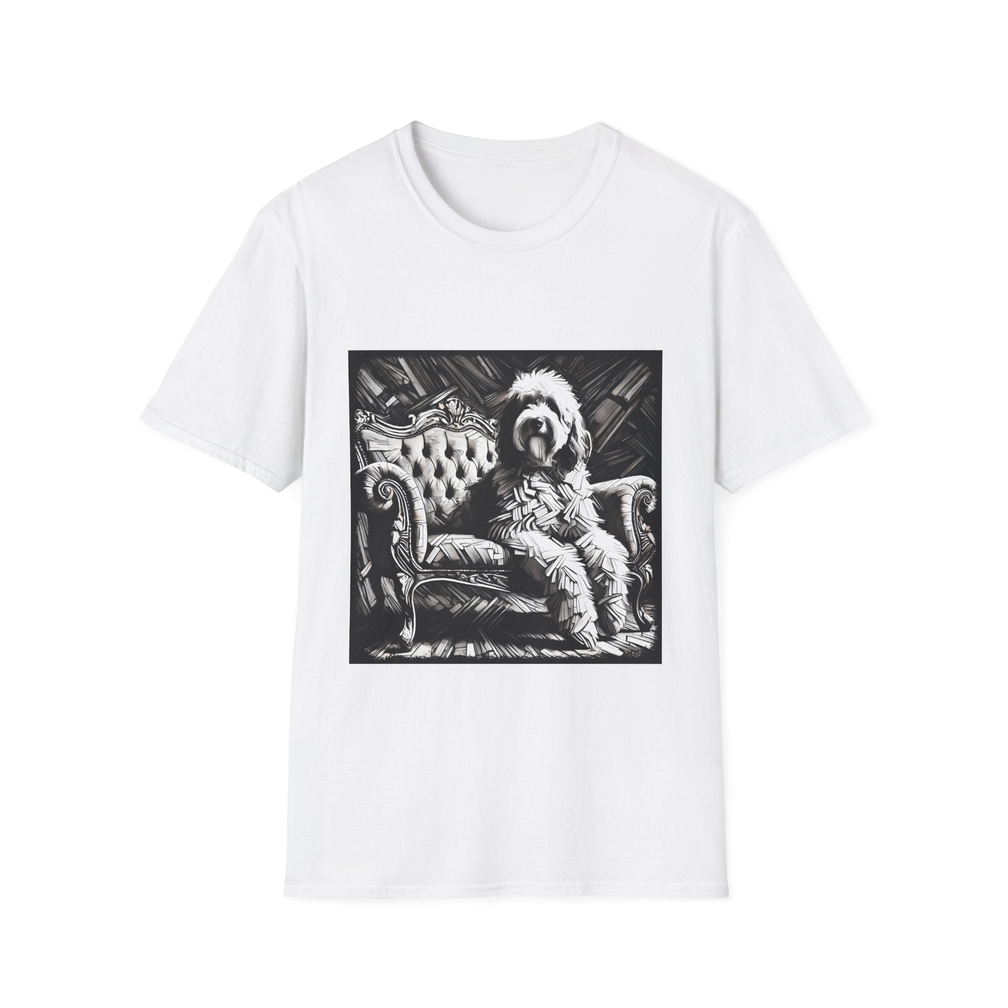 Bernedoodle B&W Bold | Unisex Dog T-Shirt