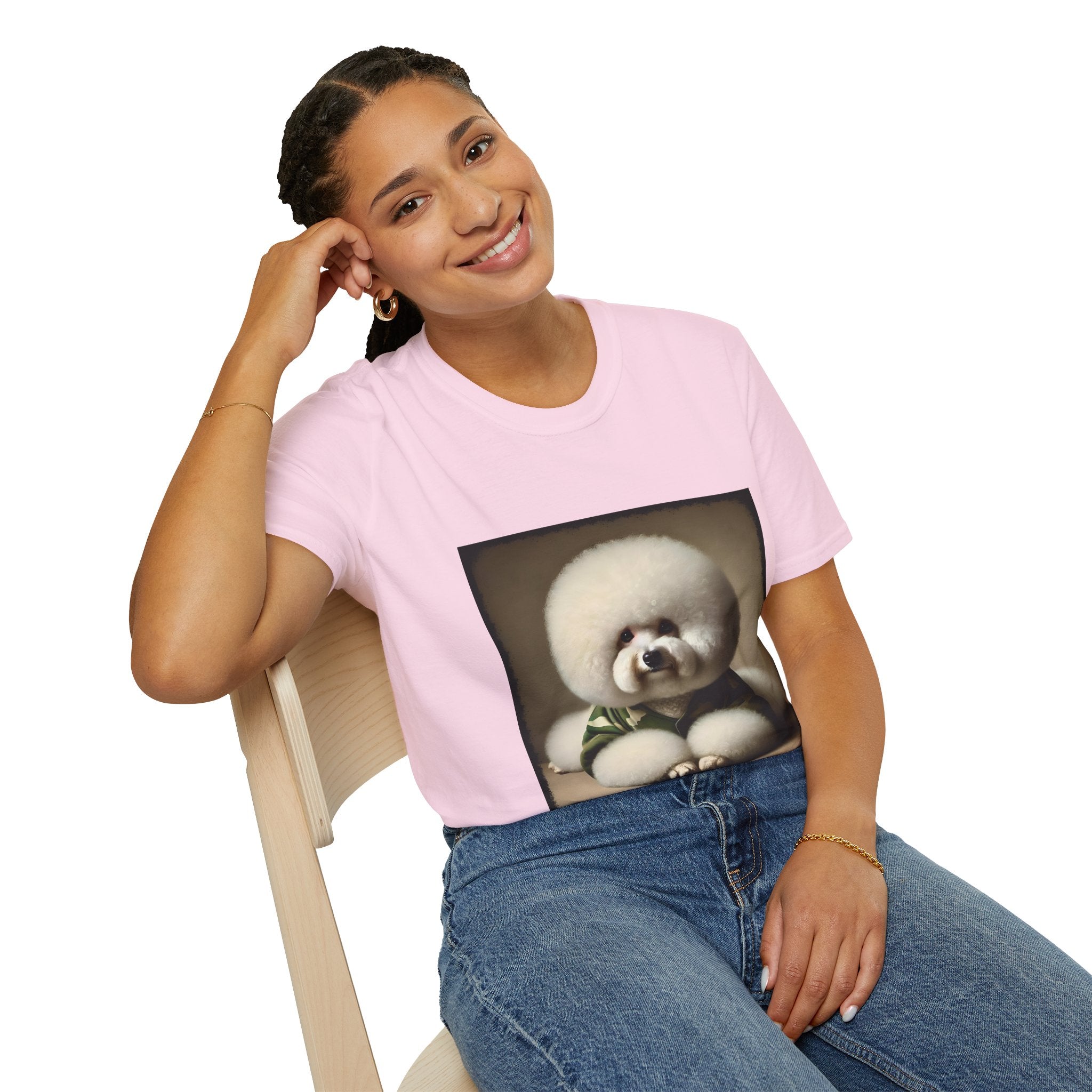 Bichon Frise Combat Cutie | Unisex Dog T-Shirt