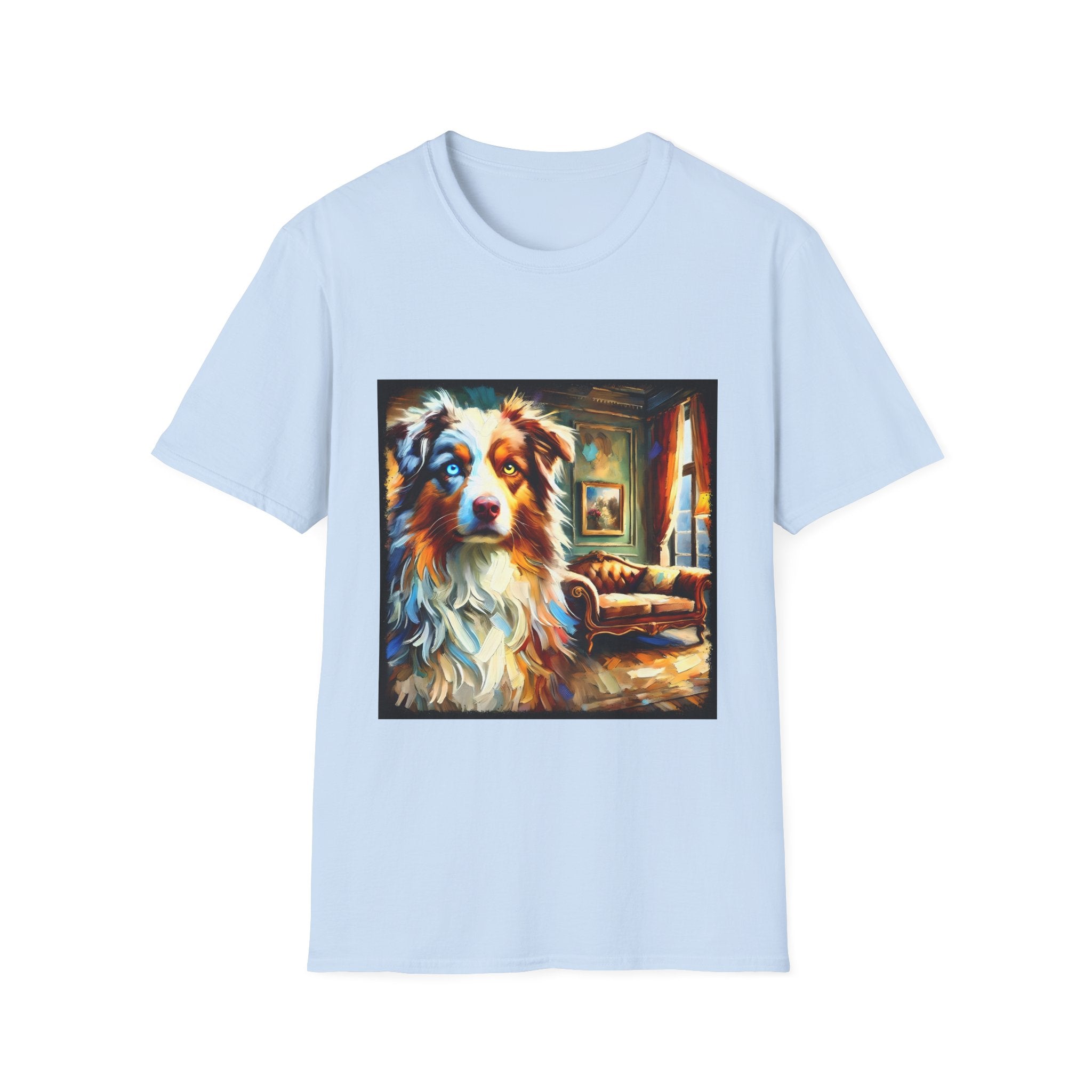 Australian Shepherd Artsy Classic | Unisex Dog T-Shirt