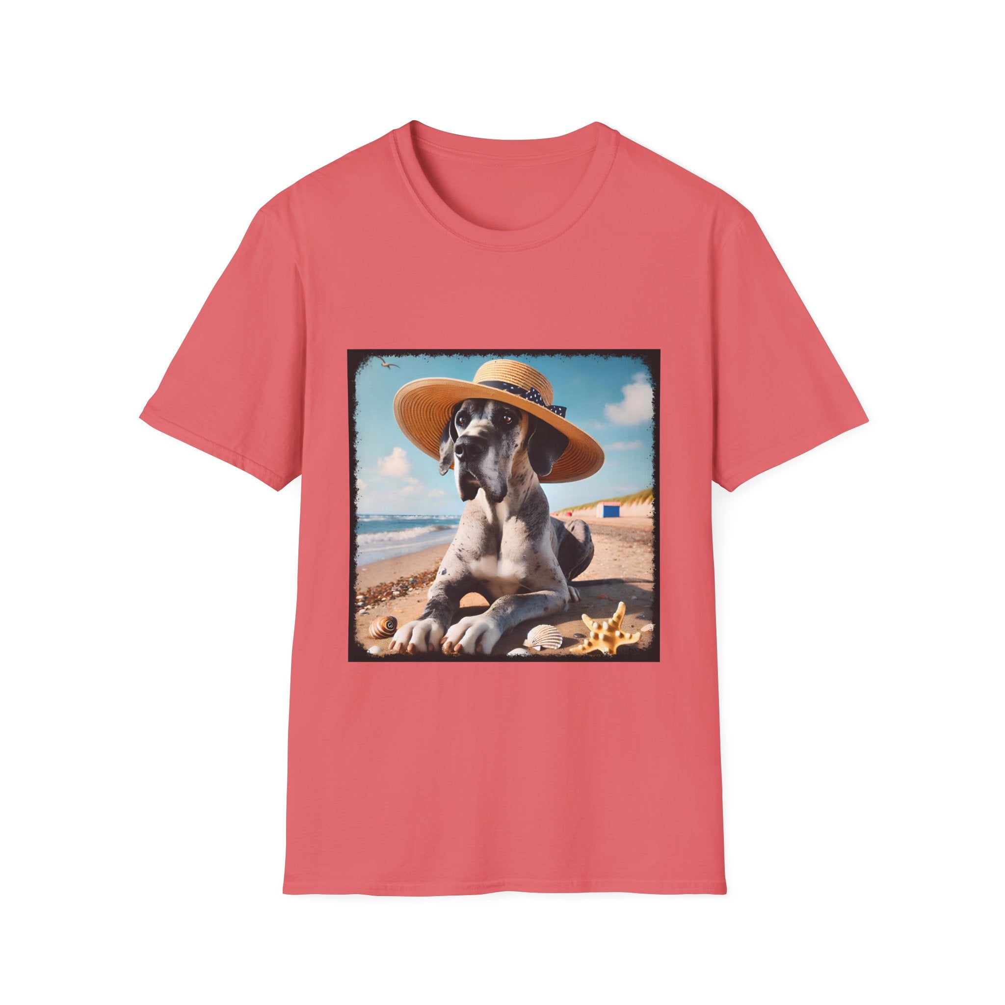 Great Dane Seaside Sass | Unisex Dog T-Shirt