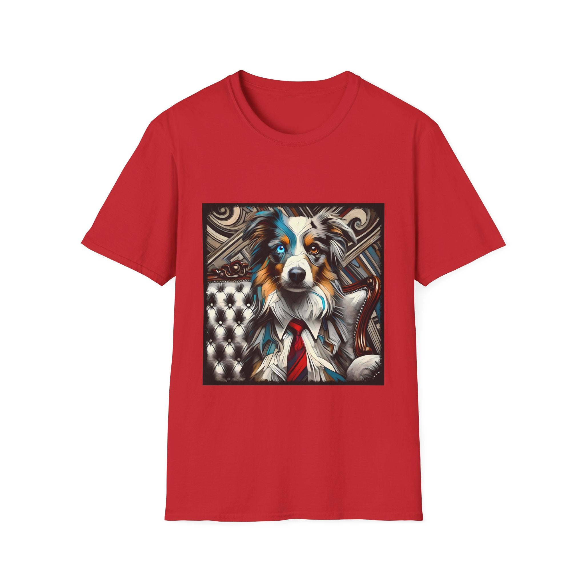 Miniature American Shepherd Bold Gentleman |  Unisex Dog T-Shirt