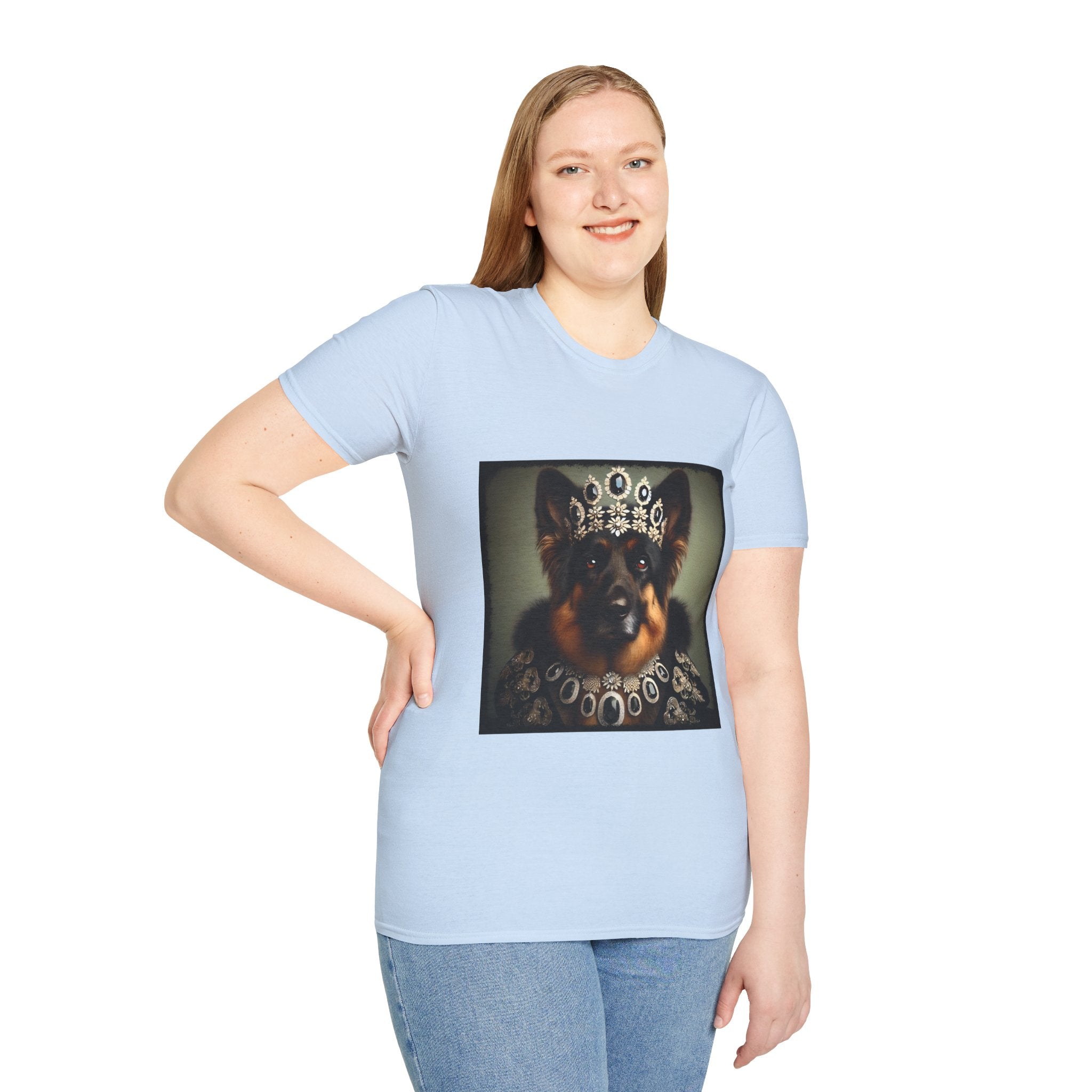 German Shepherd Onyx Queen | Unisex Dog T-Shirt