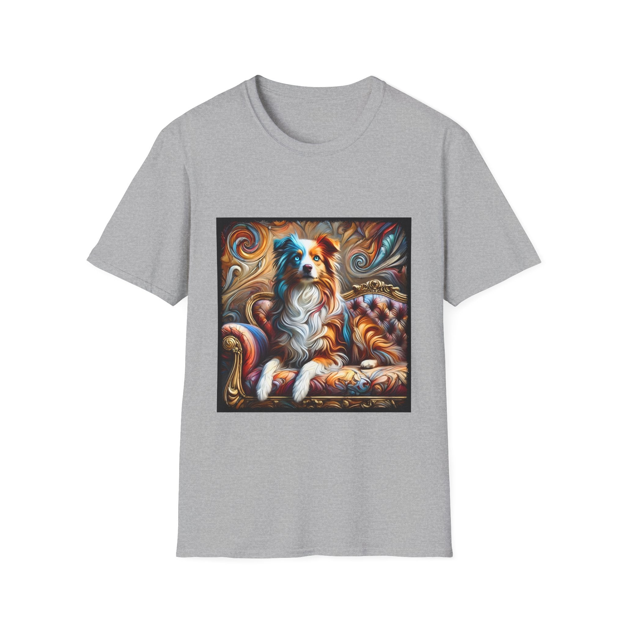 Miniature American Shepherd Bold Swirl |  Unisex Dog T-Shirt