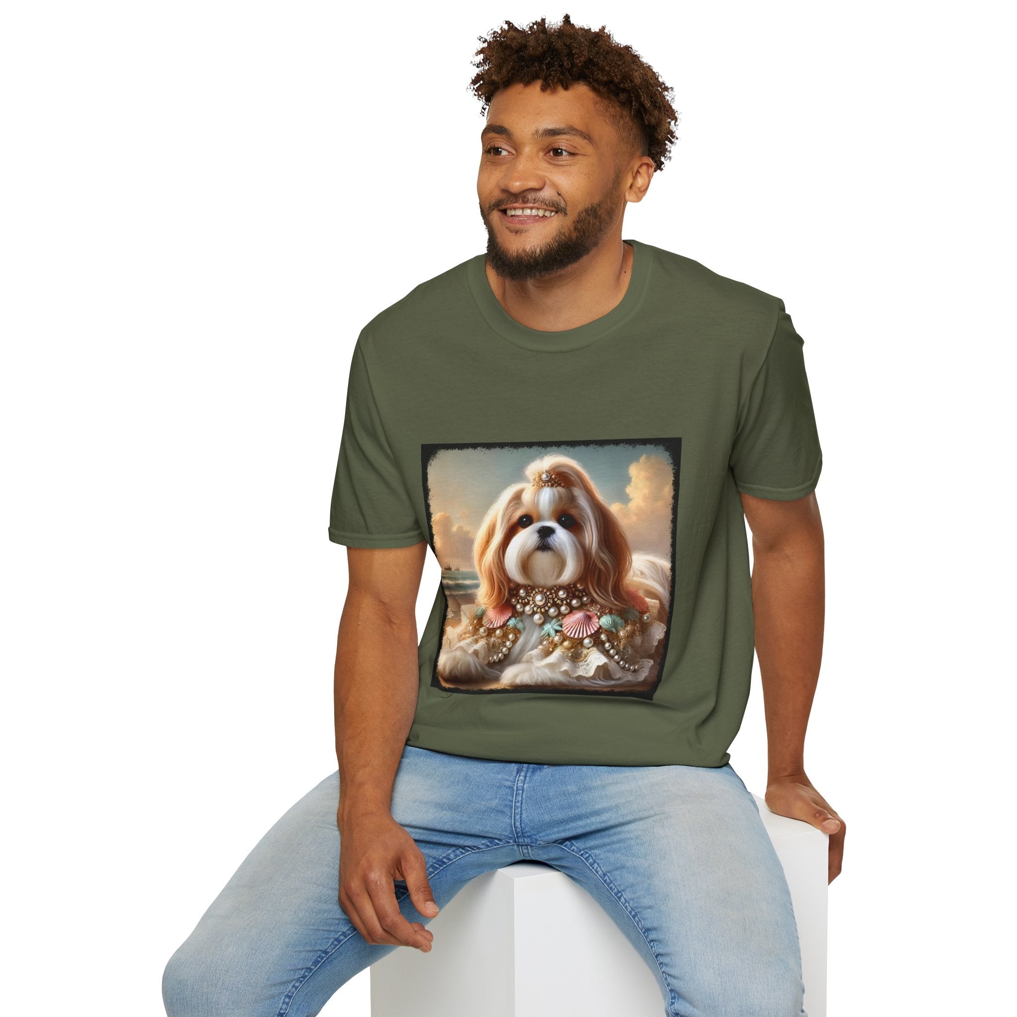 Shih Tzu Beach Babe | Unisex Dog T-Shirt