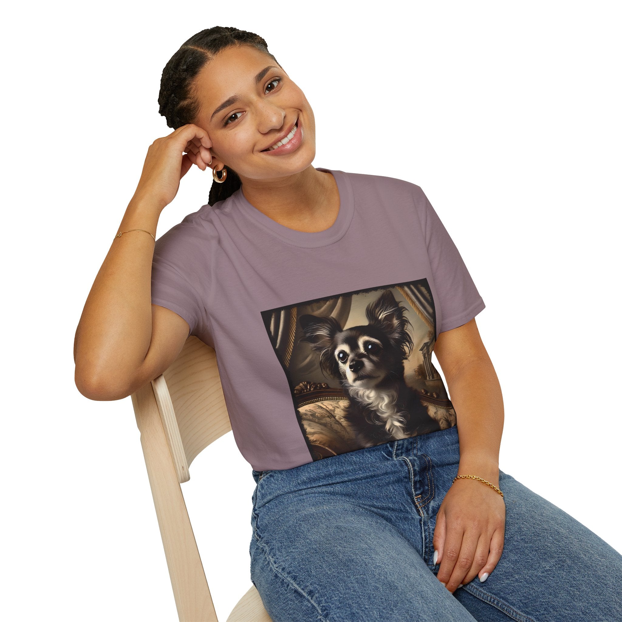 Chihuahua Poised Portrait | Unisex Dog T-Shirt