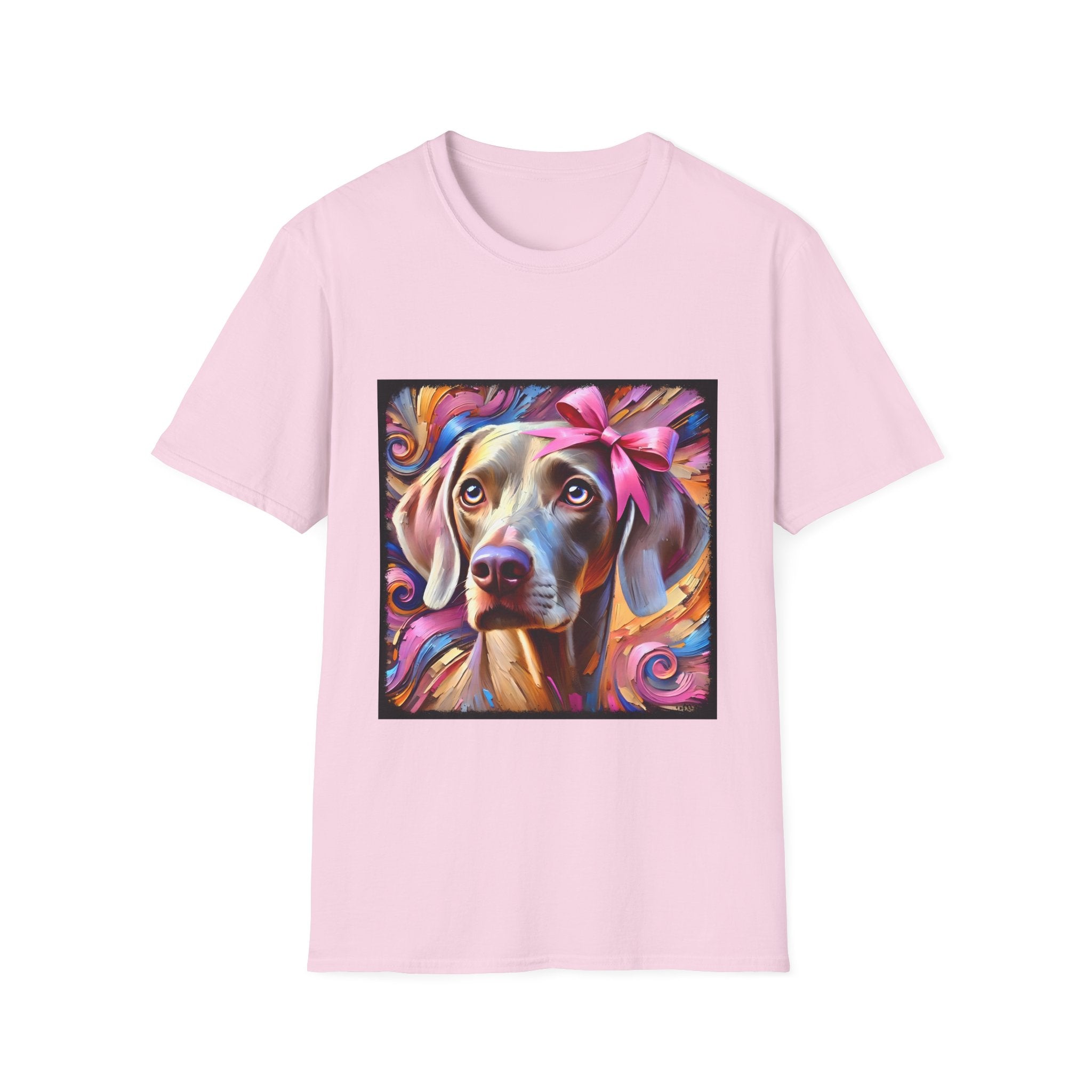Weimaraner Textured Classic | Unisex Dog T-Shirt
