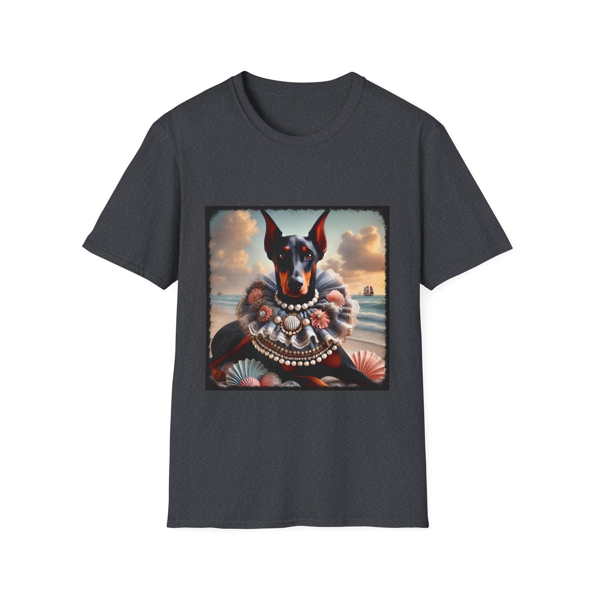 Doberman Pinscher Beach Dream | Unisex Dog T-Shirt