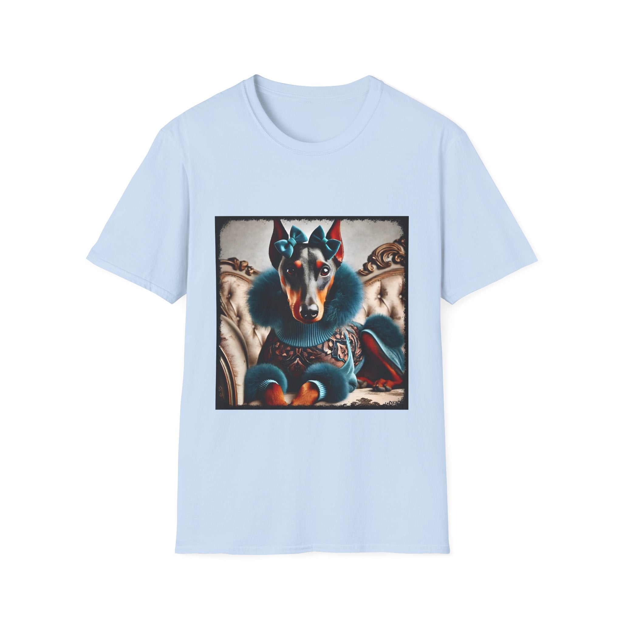 Doberman Pinscher Fashion Icon | Unisex Dog T-Shirt
