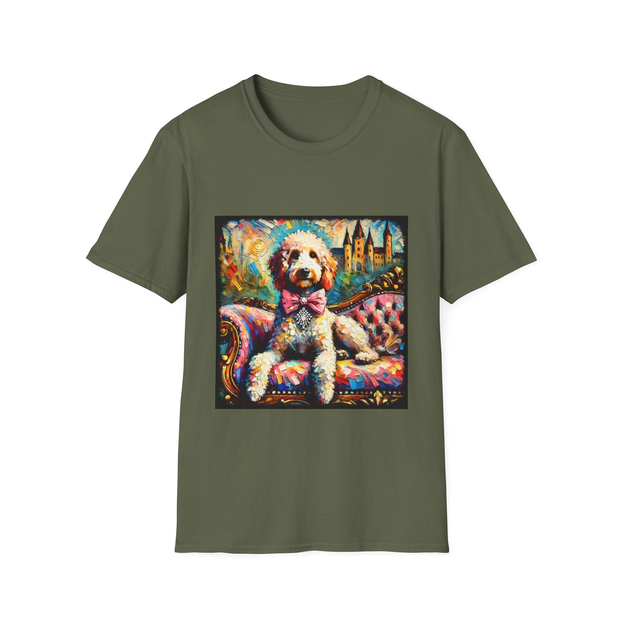 Labradoodle Diamond Princess Classic | Unisex Dog T-Shirt