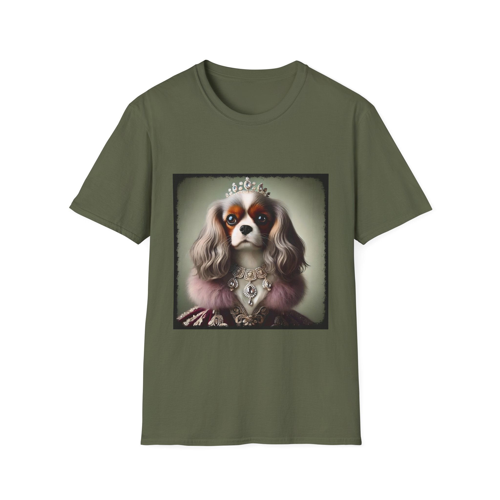 Cavalier King Charles Spaniel Diamond Drip | Unisex Dog T-Shirt
