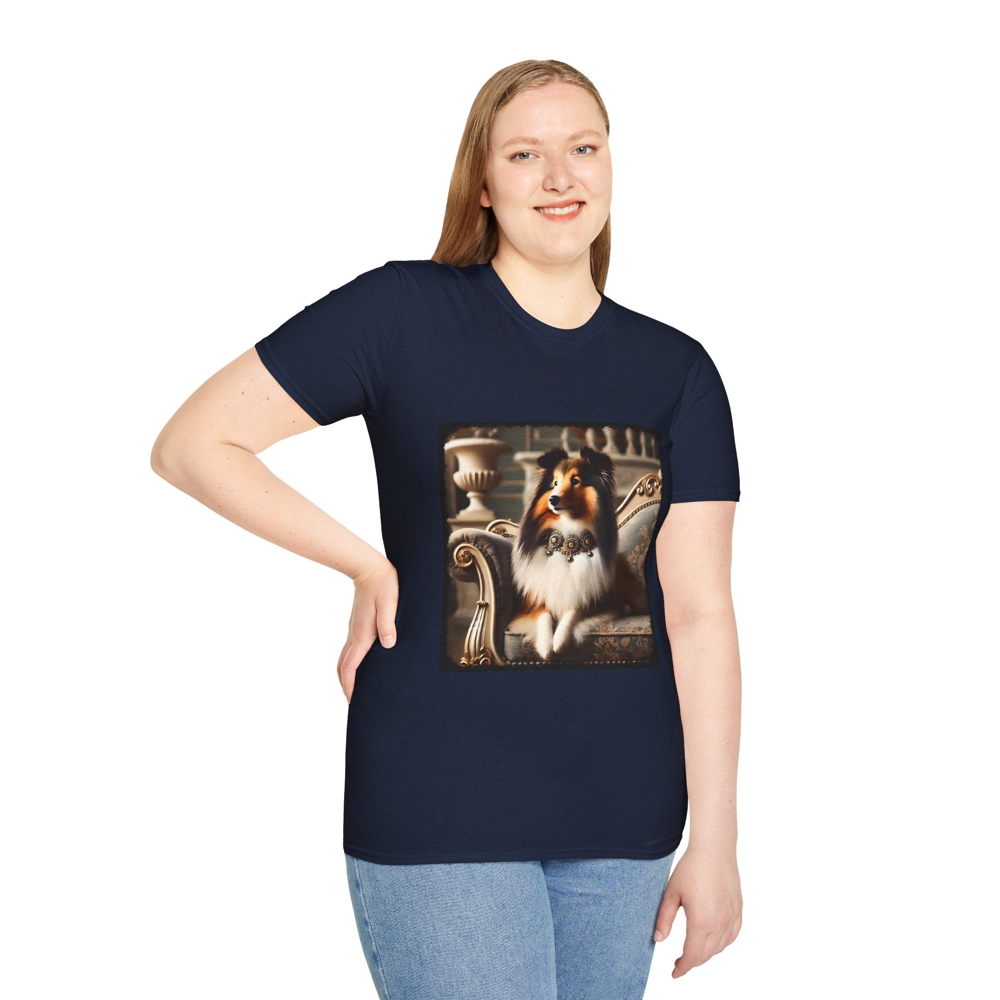Shetland Sheepdog Luxurious Lady | Unisex Dog T-Shirt