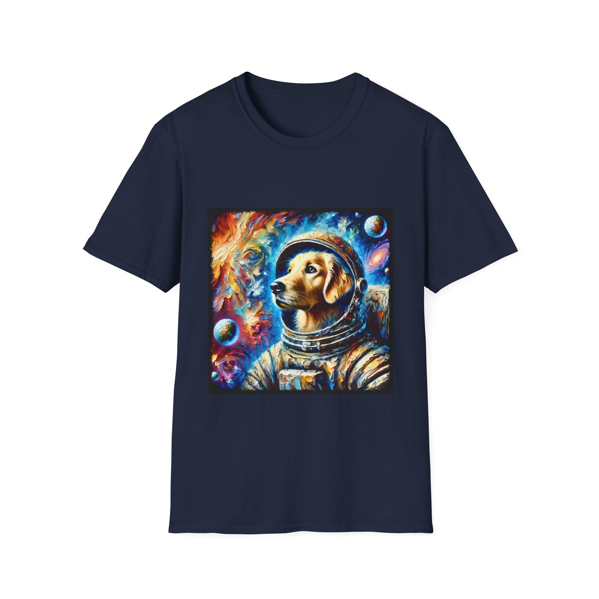 Golden Retriever Space Pup | Unisex Dog T-Shirt