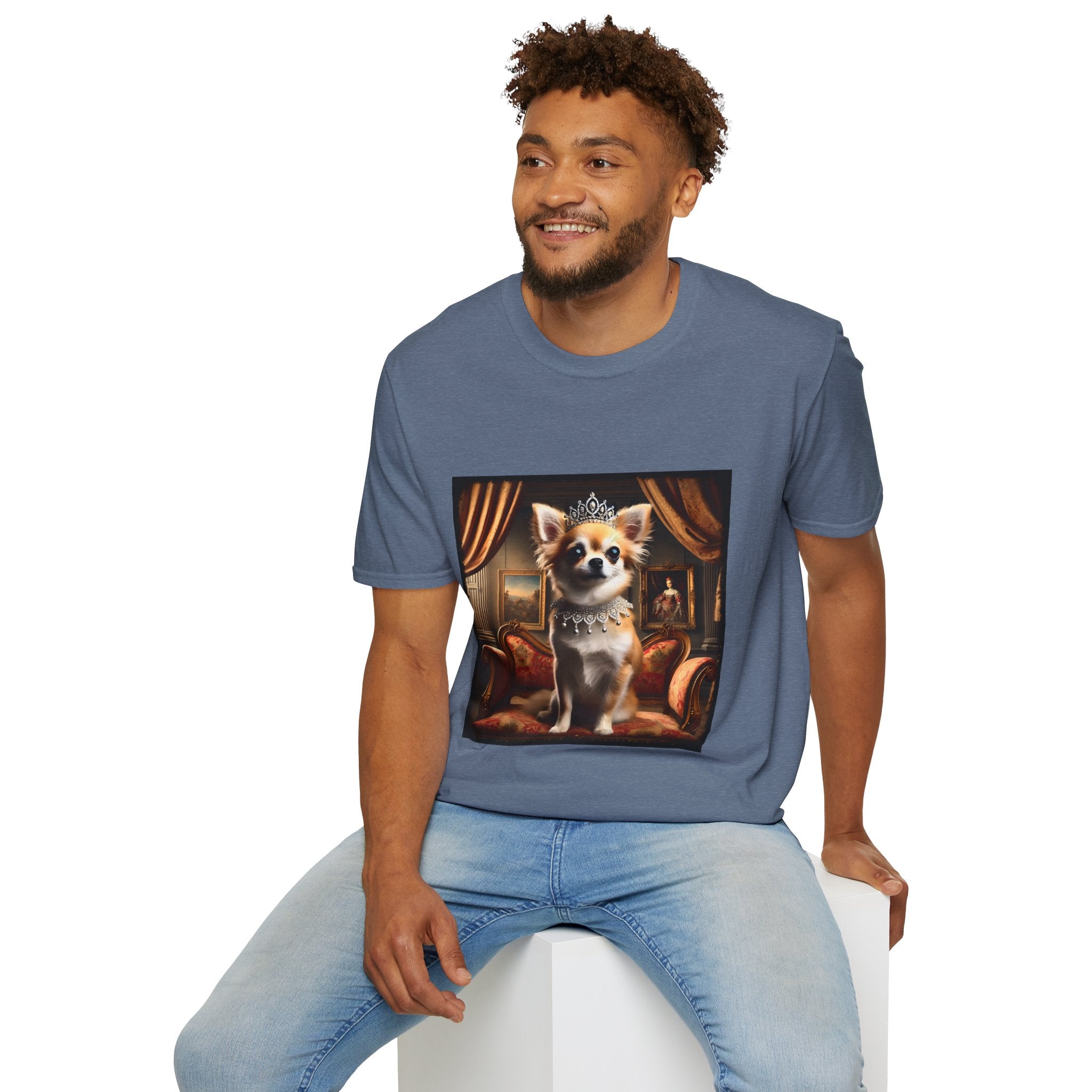 Chihuahua Royal Princess | Unisex Dog T-Shirt