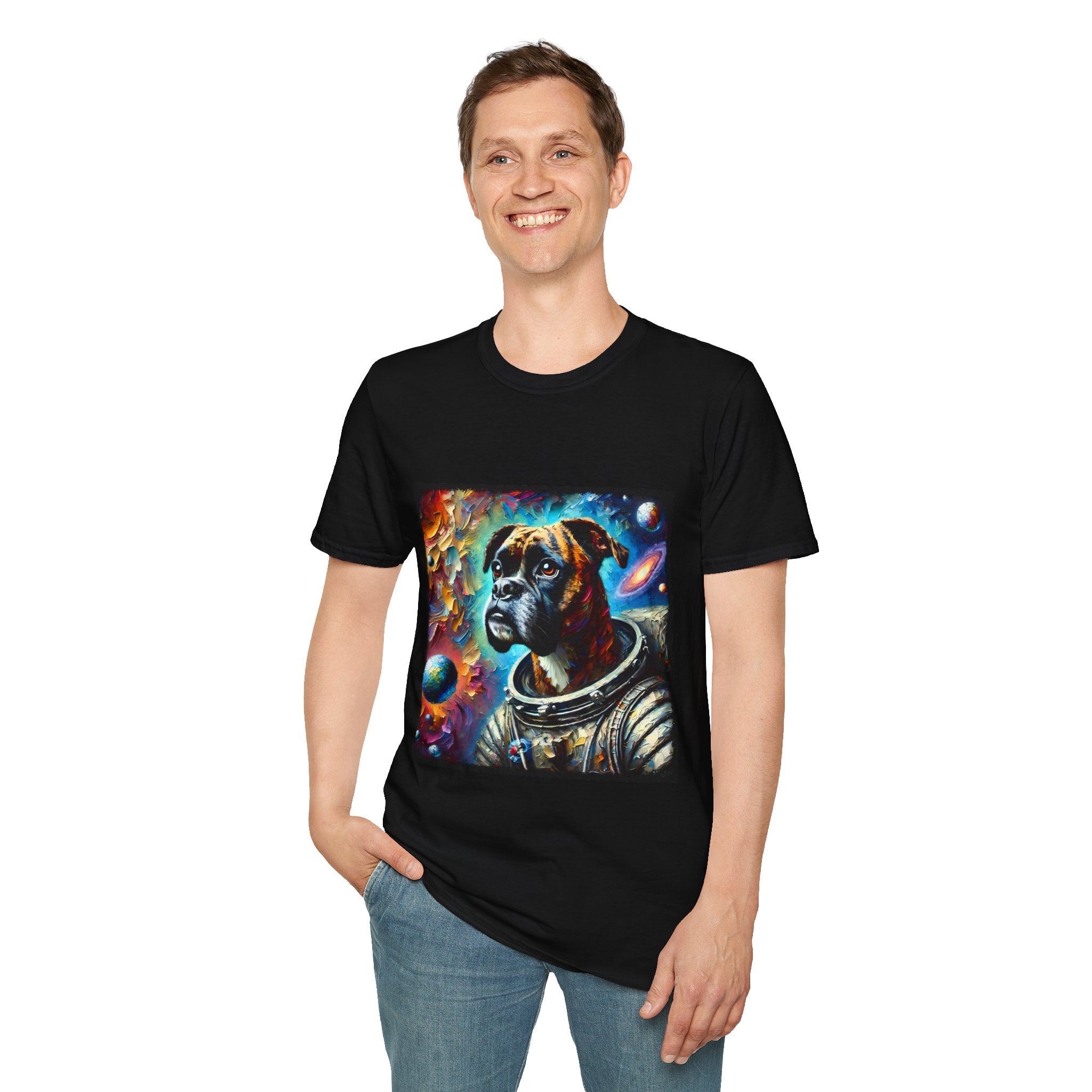 Boxer Cosmic Dream | Unisex Dog T-Shirt