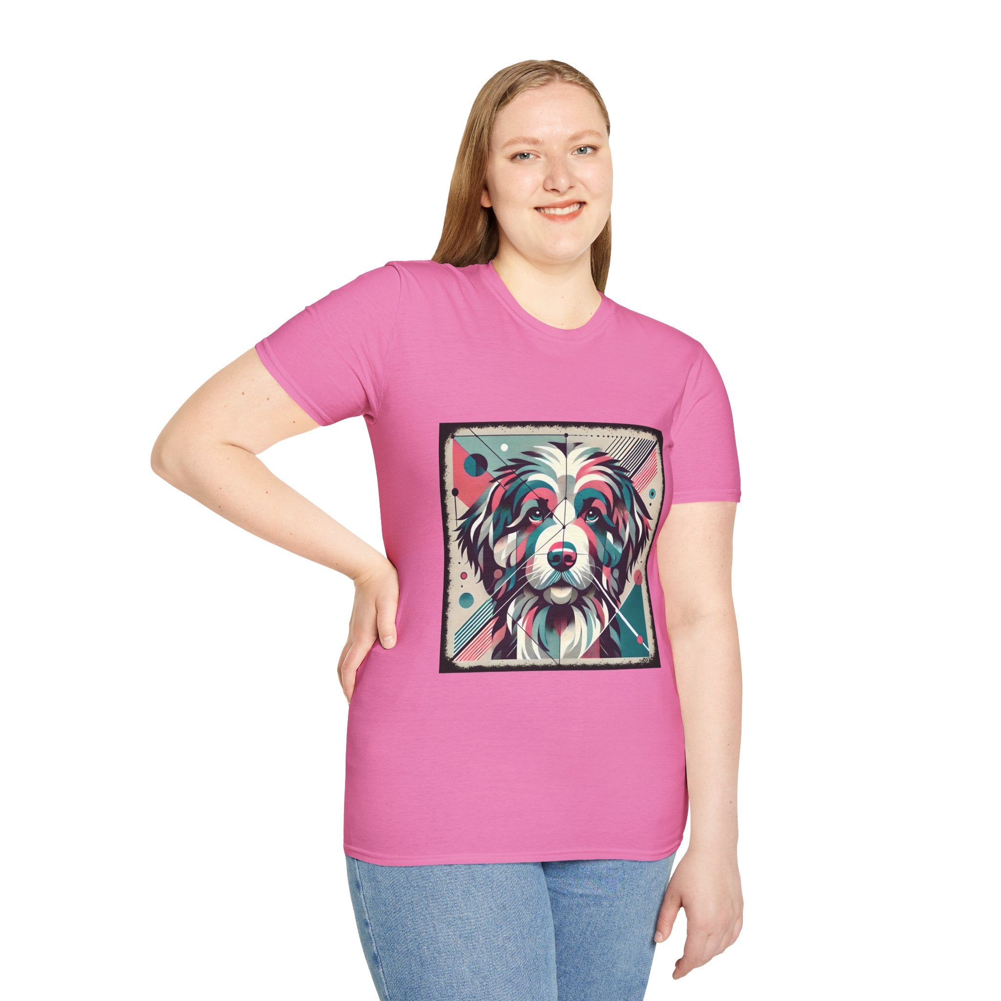 Goldendoodle Bold Geometric | Unisex Dog T-Shirt