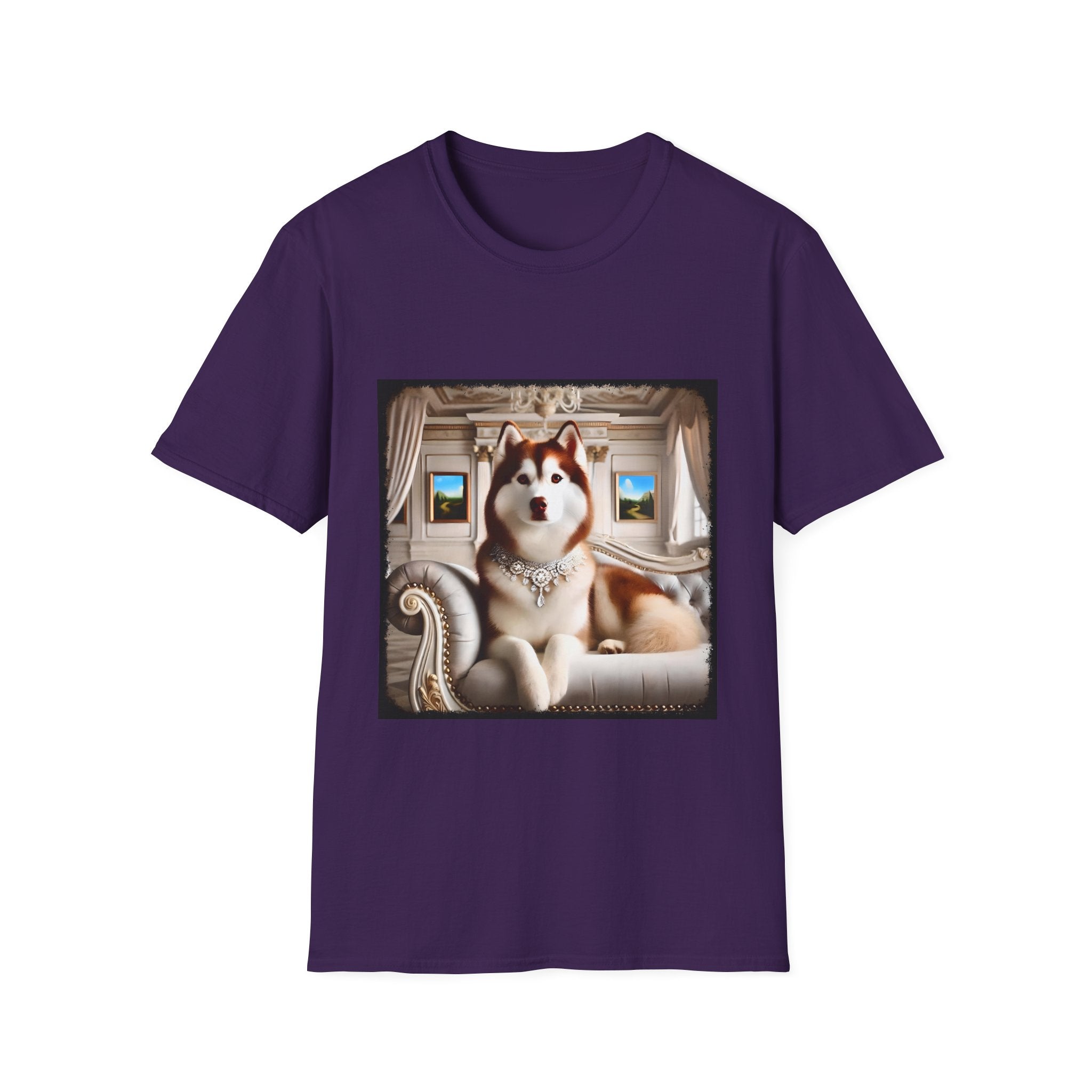 Siberian Husky Red Princess | Unisex Dog T-Shirt