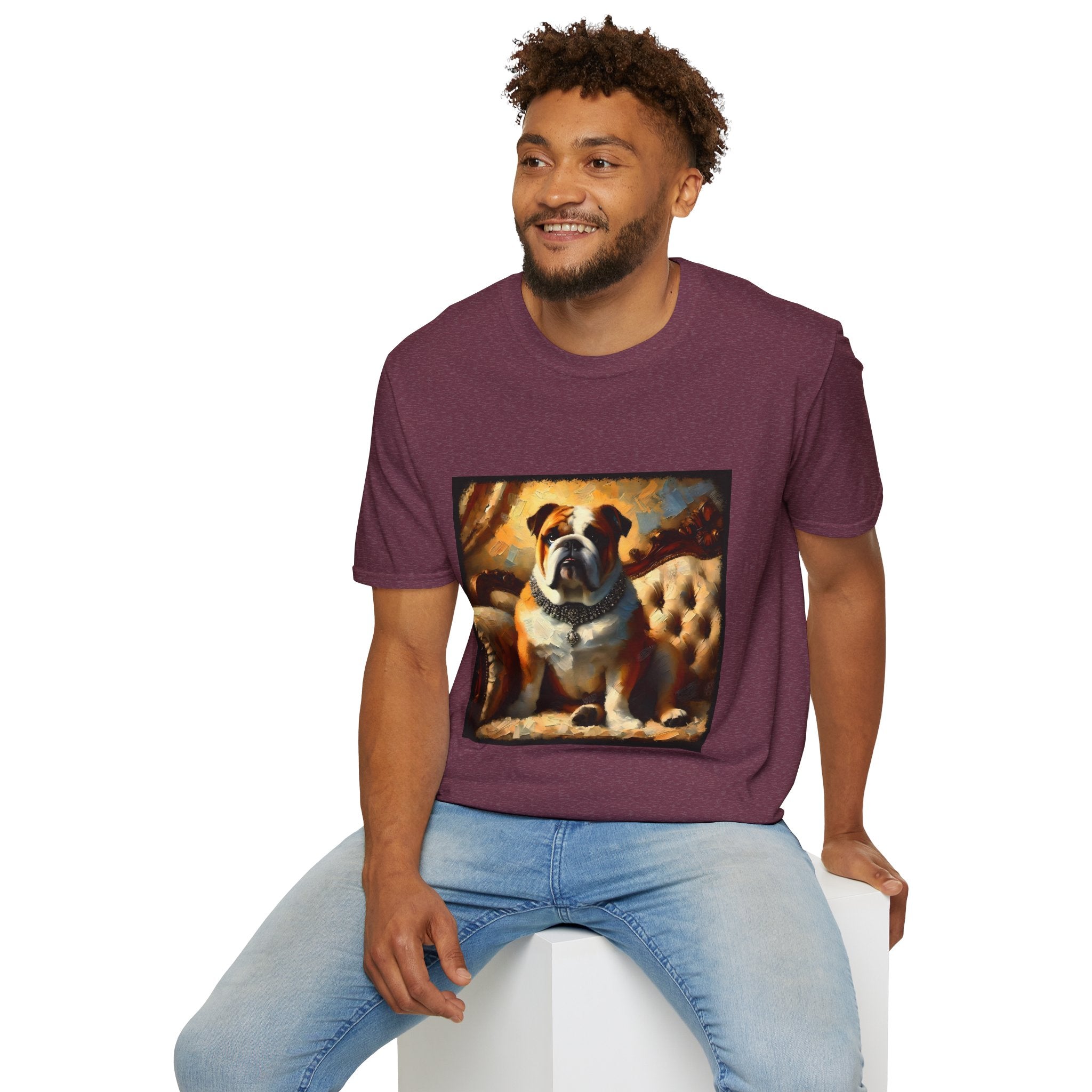 Bulldog Princess Classic | Unisex Dog T-Shirt