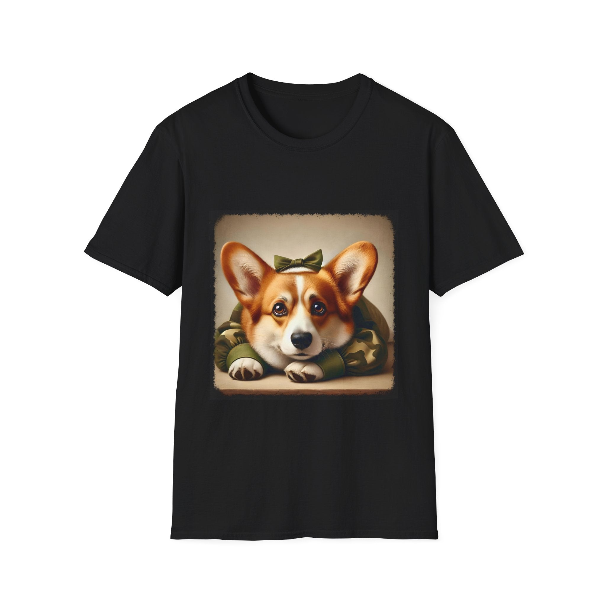 Pembroke Welsh Corgi Combat Cutie | Unisex Dog T-Shirt