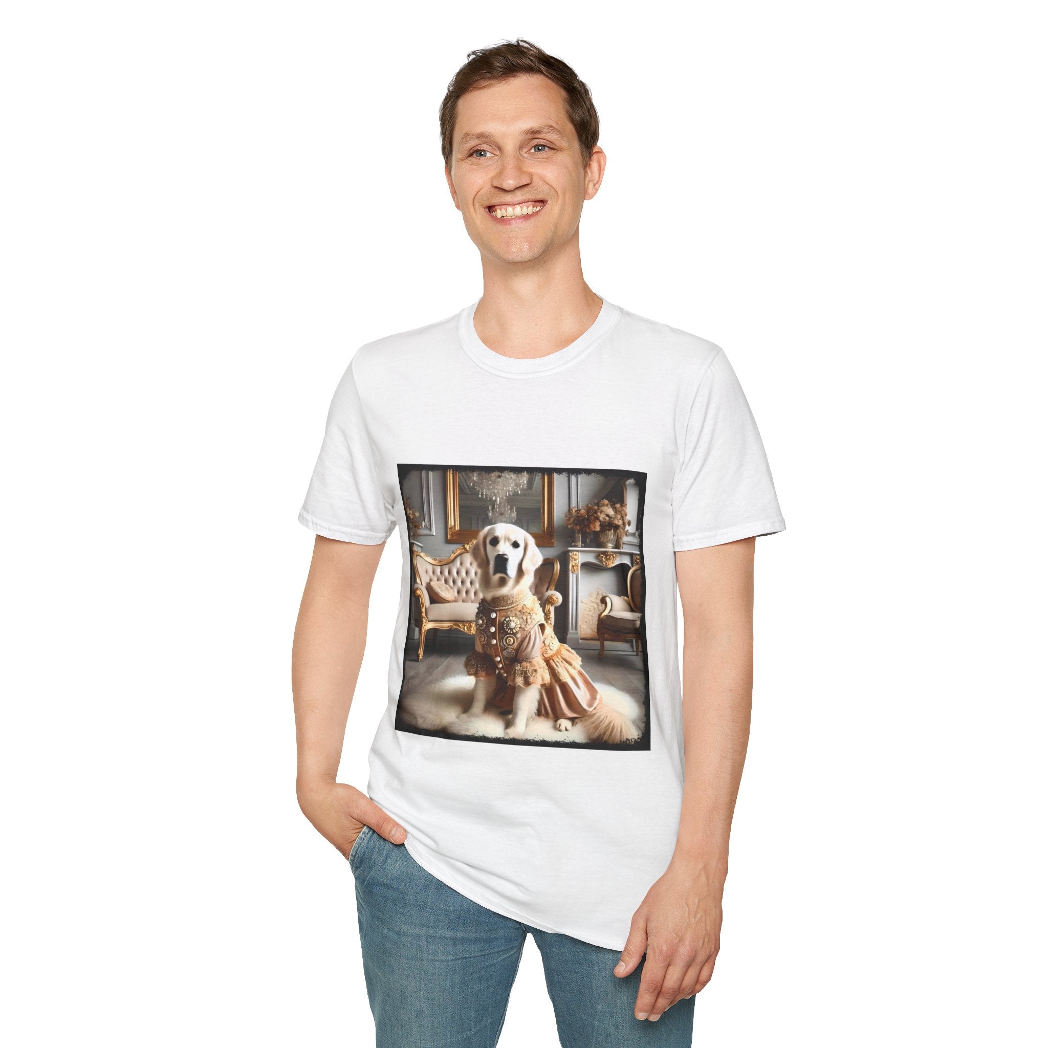 Golden Retriever Priveleged Pup | Unisex Dog T-Shirt