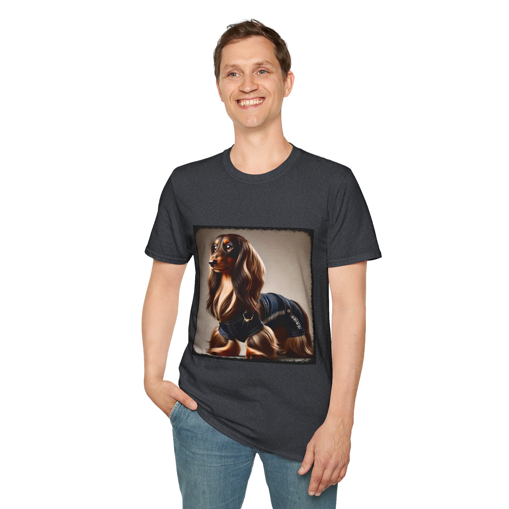 Dachshund Jean Queen | Unisex Dog T-Shirt