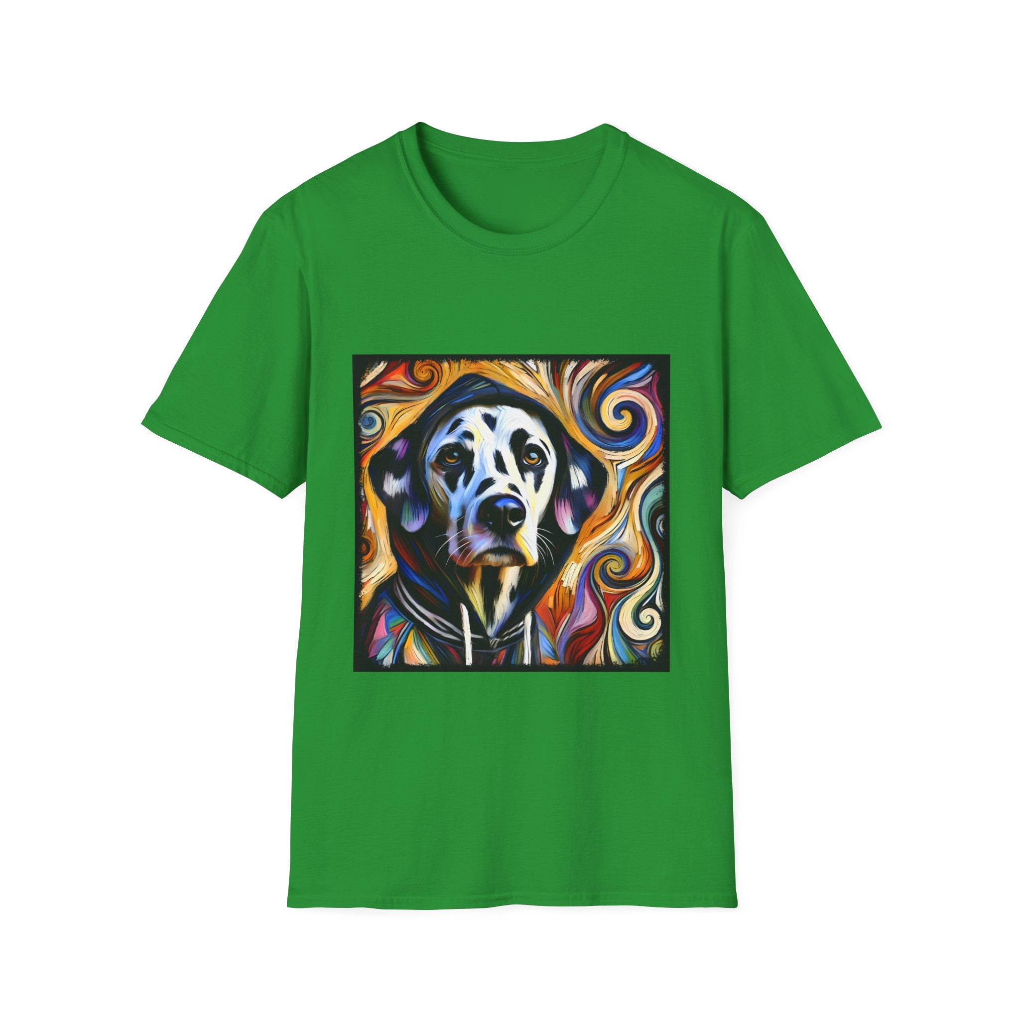 Dalmatian Relaxed Swirl | Unisex Dog T-Shirt