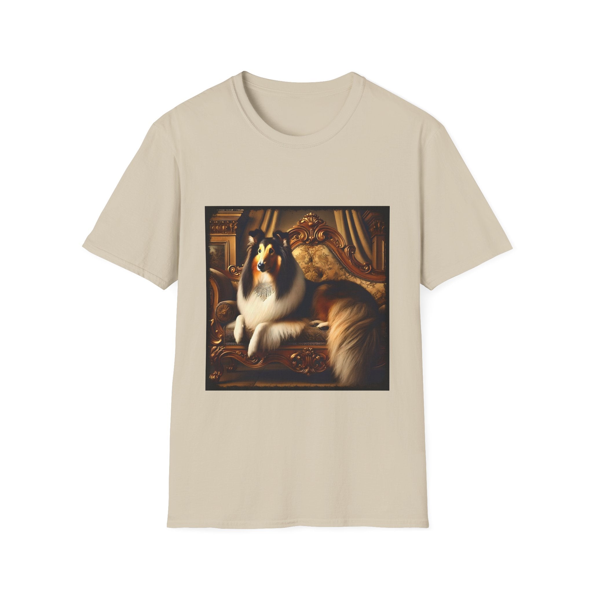 Collie Posh Princess | Unisex Dog T-Shirt
