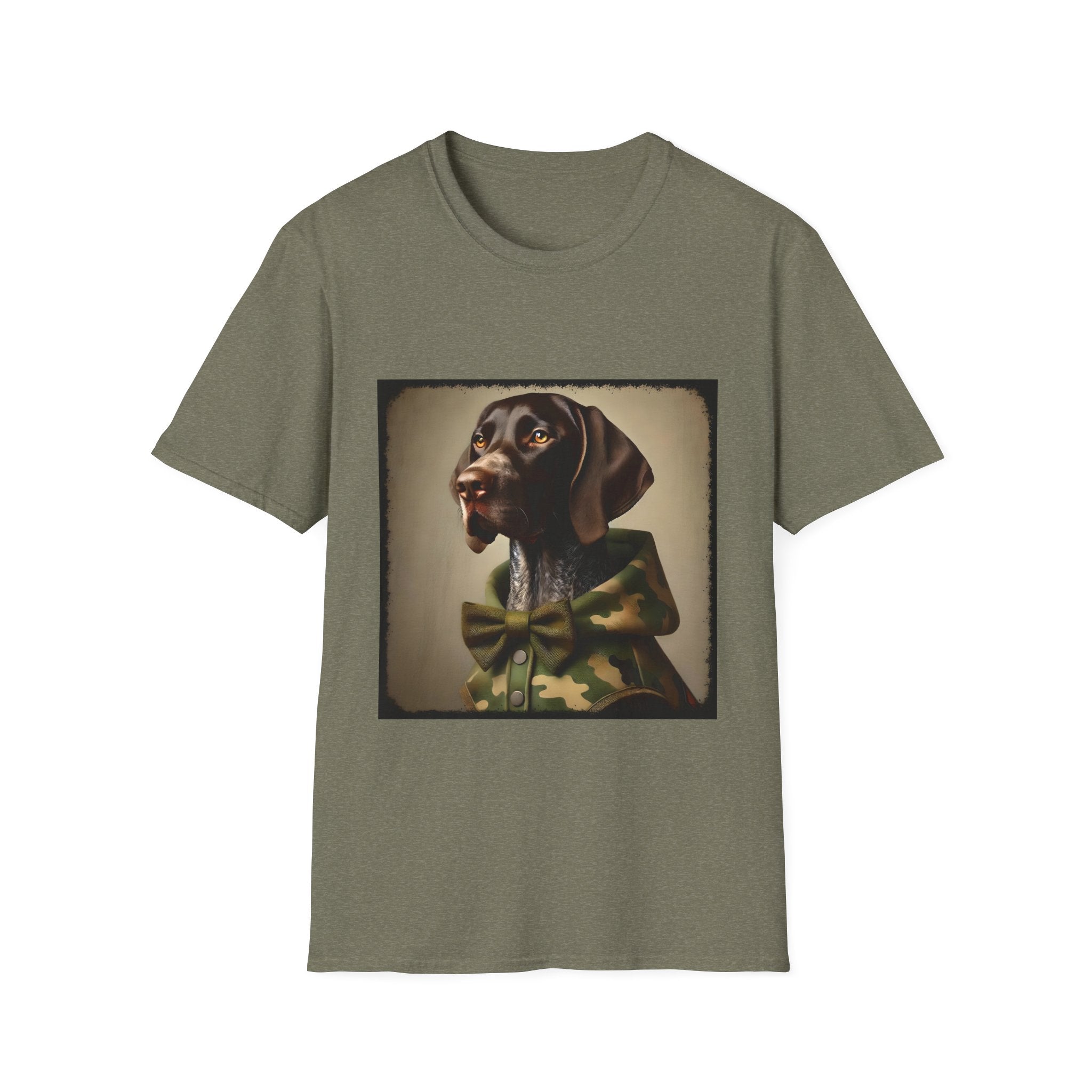 German Shorthaired Pointer Camo Cutie II | Unisex Dog T-Shirt