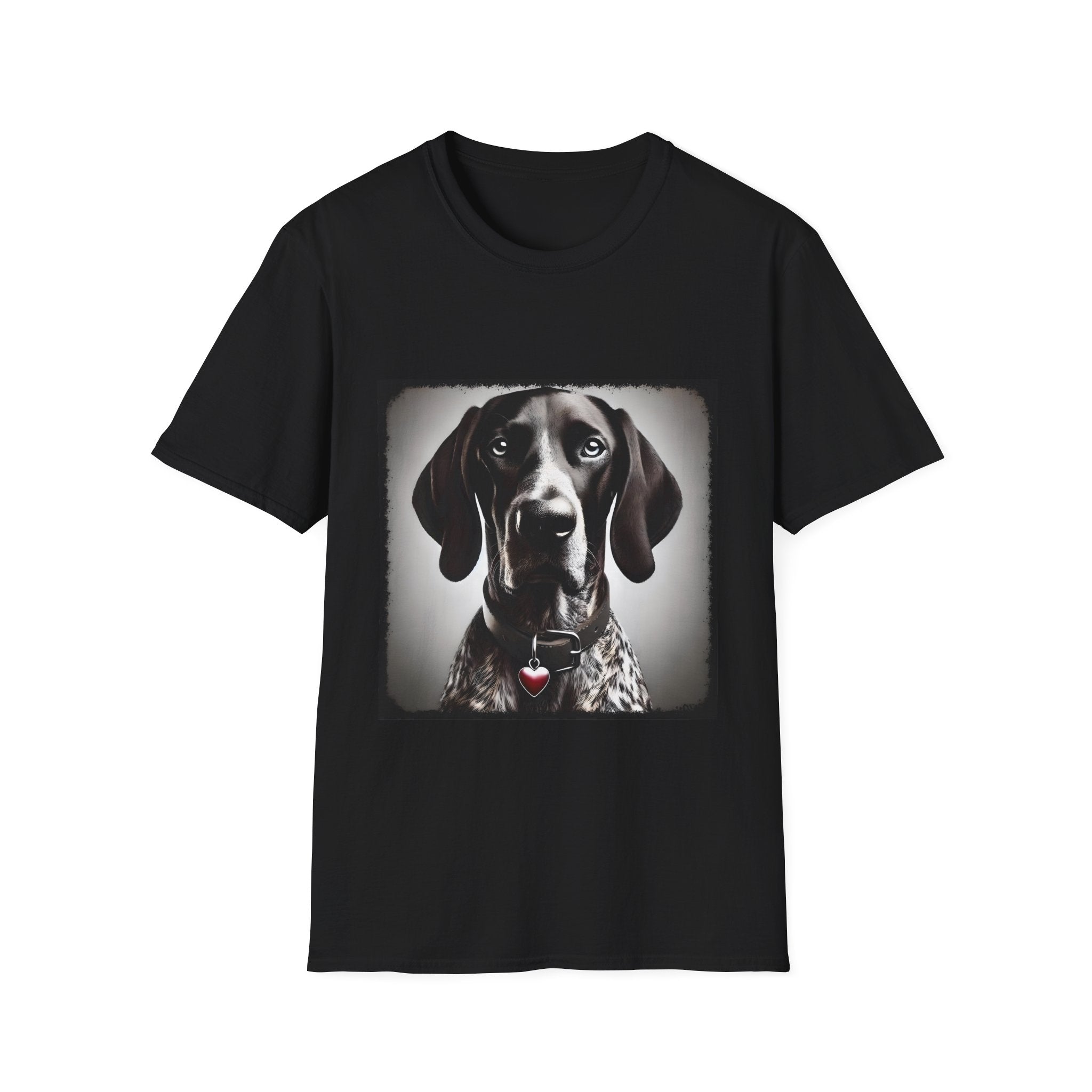 German Shorthaired Pointer Heart Bandit | Unisex Dog T-Shirt