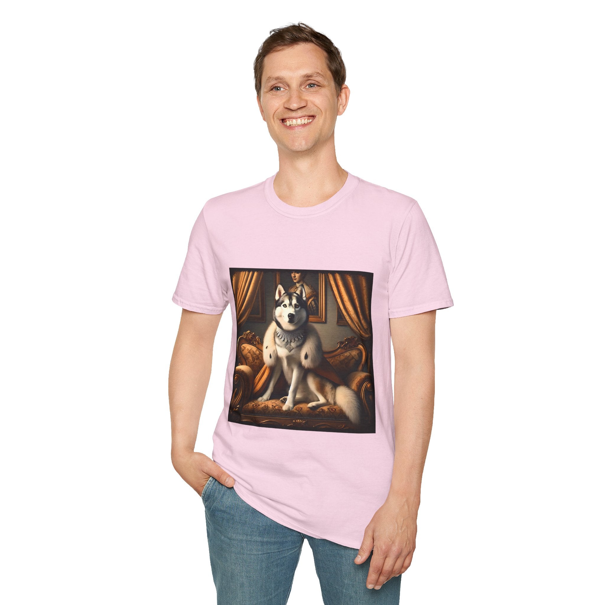 Siberian Husky Diamond Princess | Unisex Dog T-Shirt