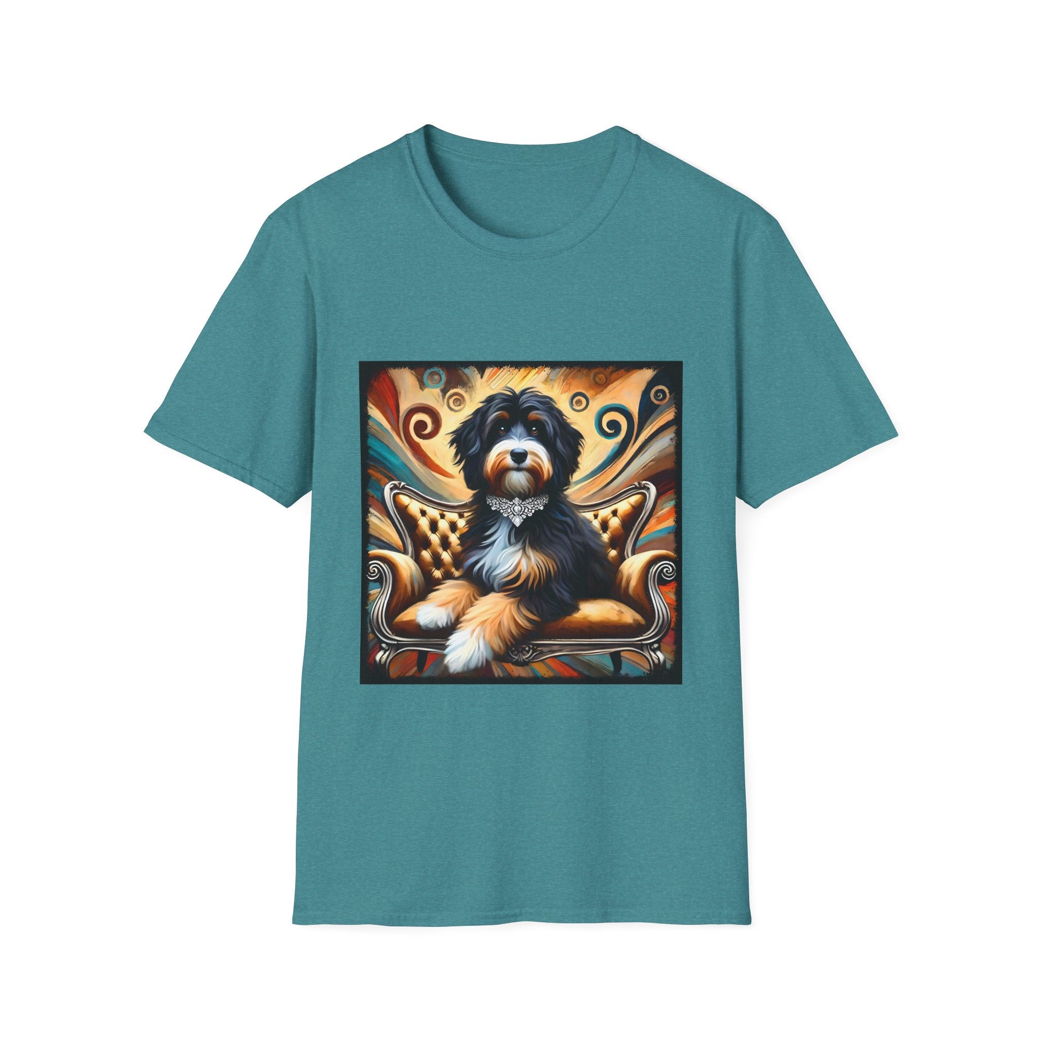 Bernedoodle Diamond Swirl | Unisex Dog T-Shirt