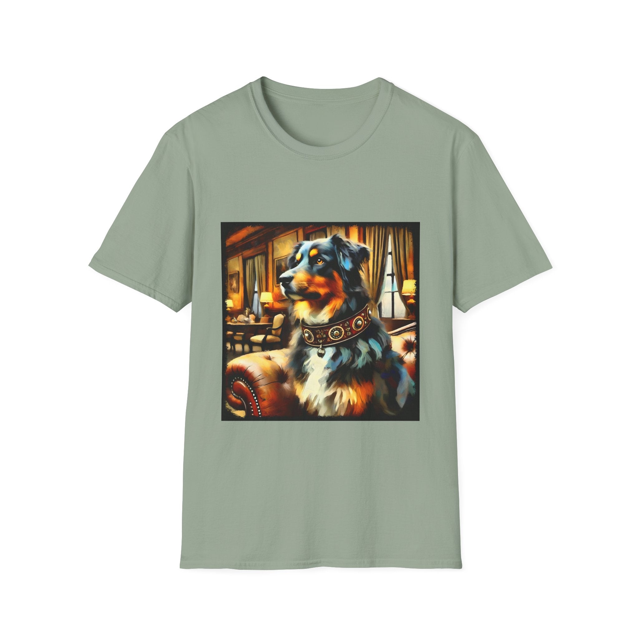 Australian Shepherd Bold Collar Classic | Unisex Dog T-Shirt