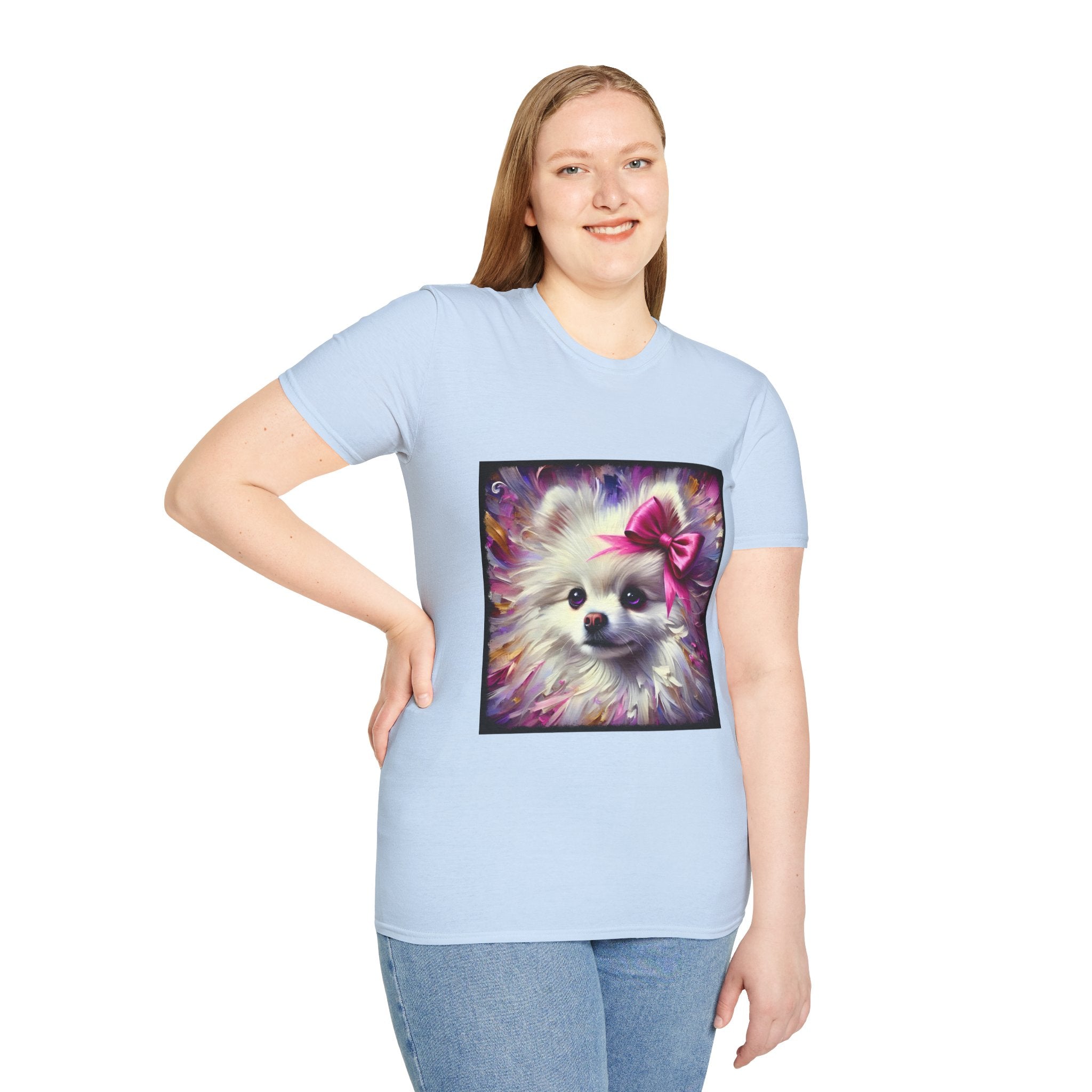 Pomeranian Beautiful Classic  | Unisex Dog T-Shirt