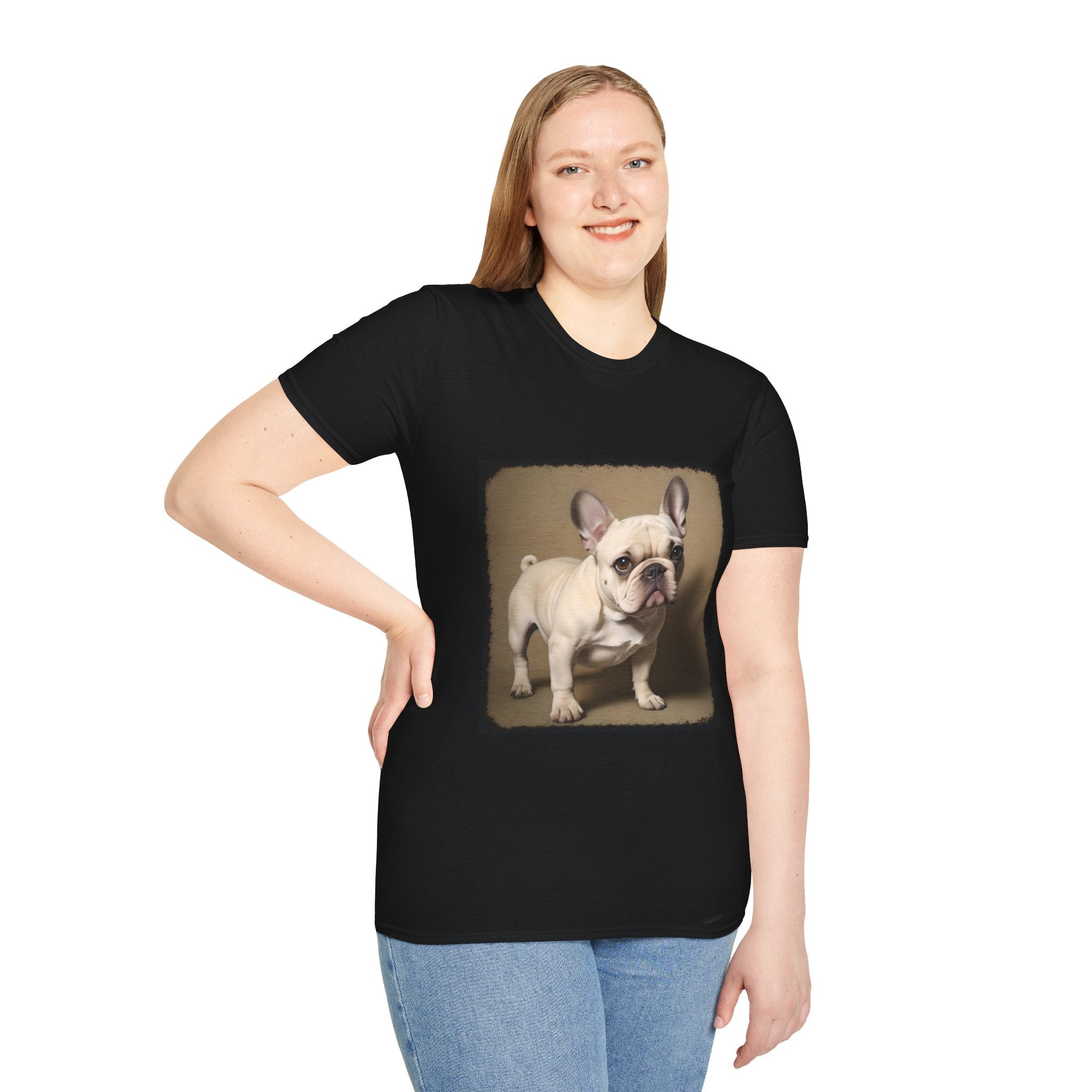 French Bulldog Sweet Portrait | Unisex Dog T-Shirt