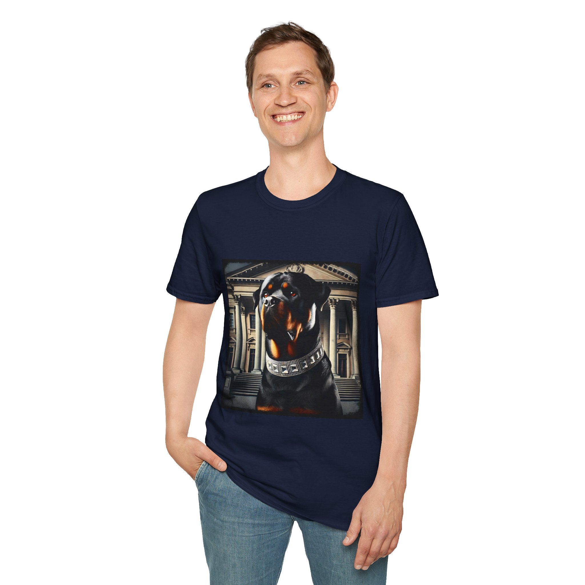 Rottweiler Diamond Sentinel | Unisex Dog T-Shirt