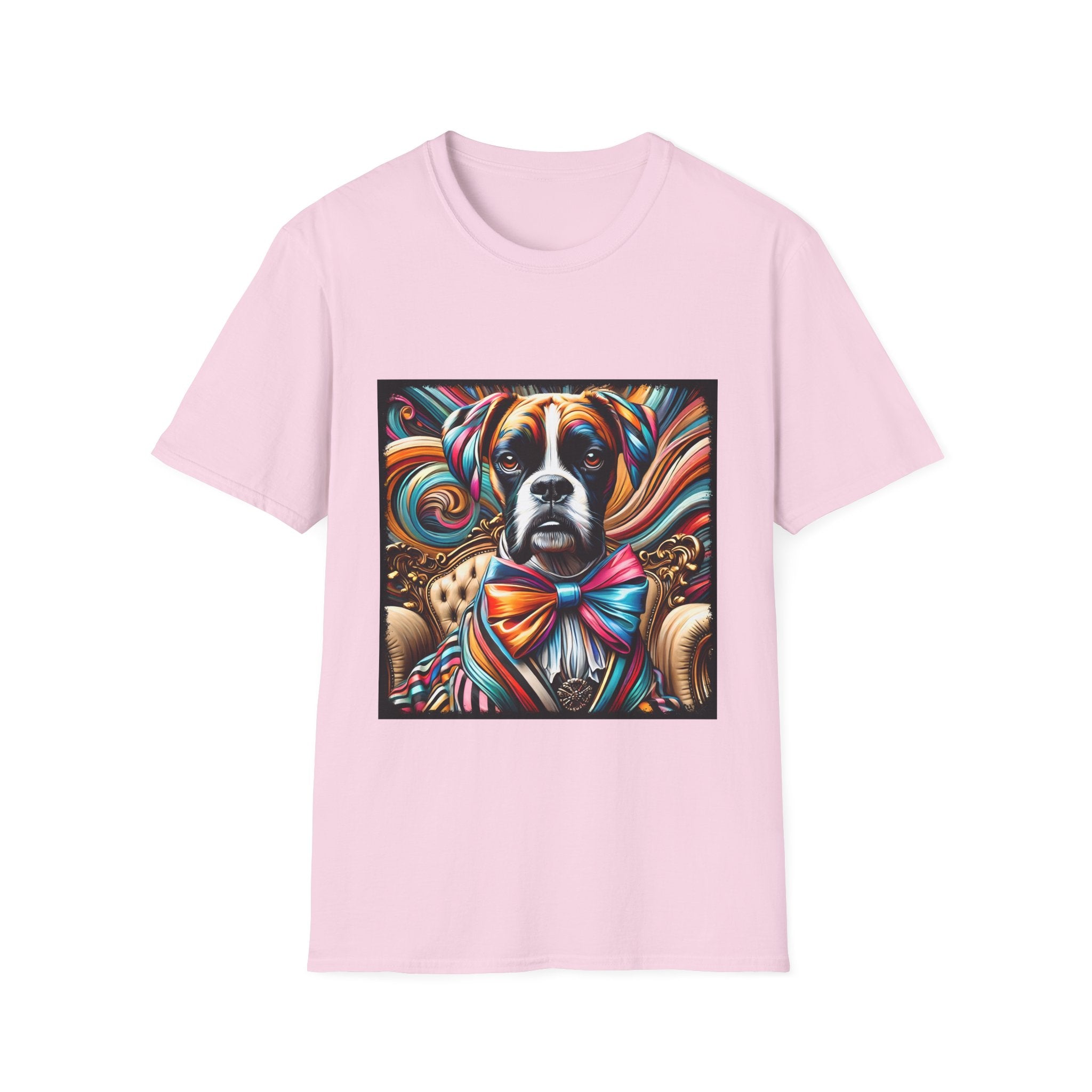 Boxer Bold Rocker | Unisex Dog T-Shirt