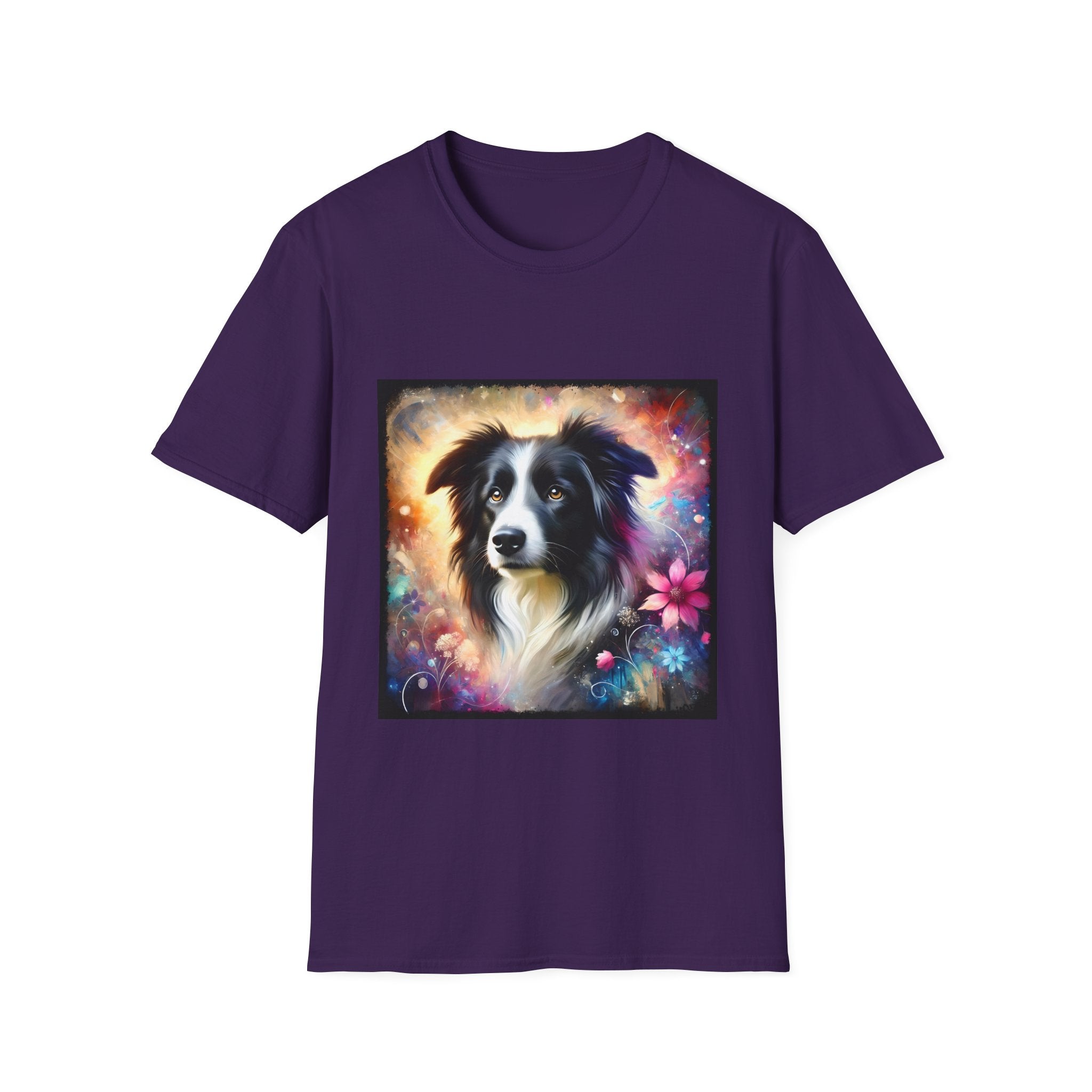 Border Collie Cosmic Dream | Unisex Dog T-Shirt